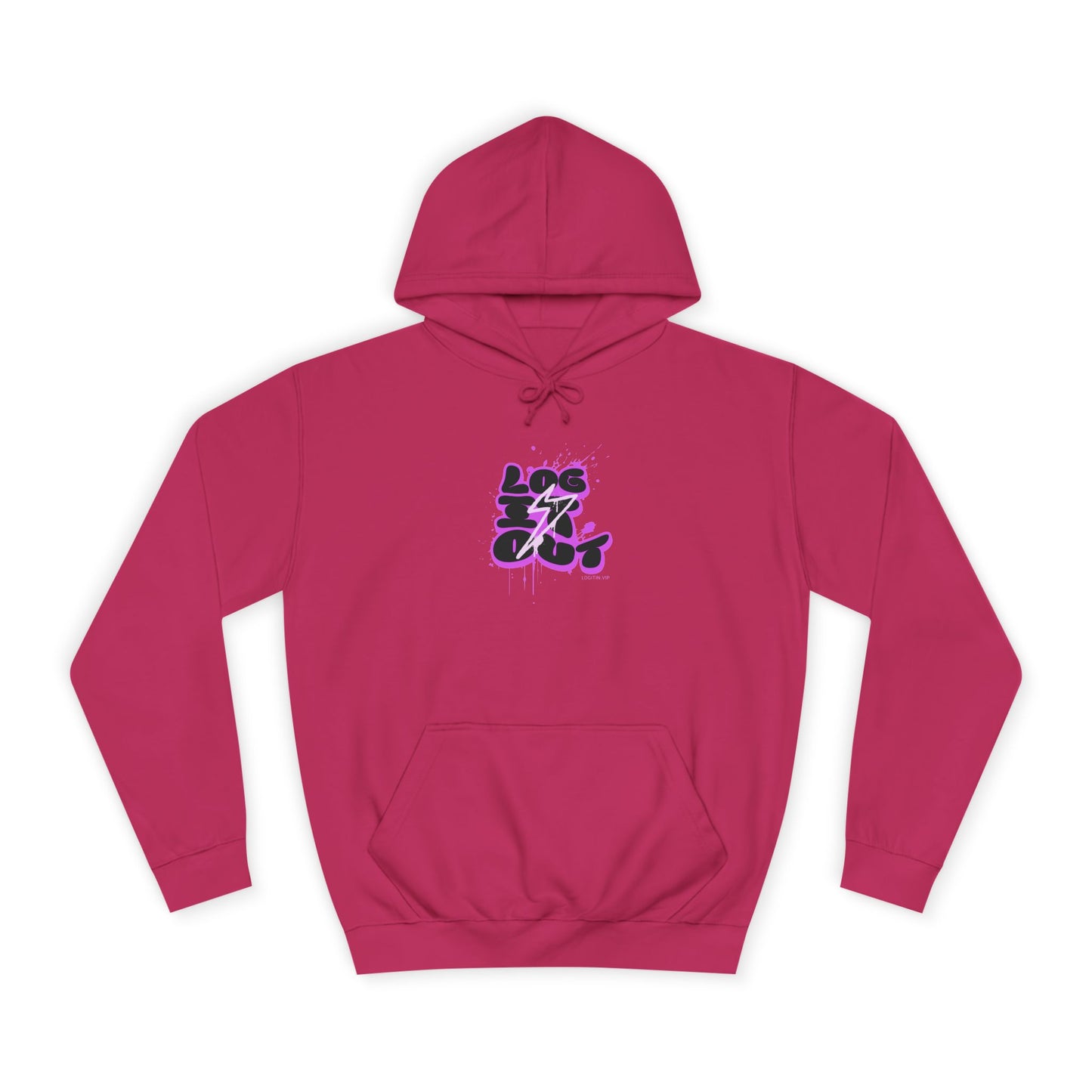 Unisex Hoodie - Log It Out Trendy Street Wear