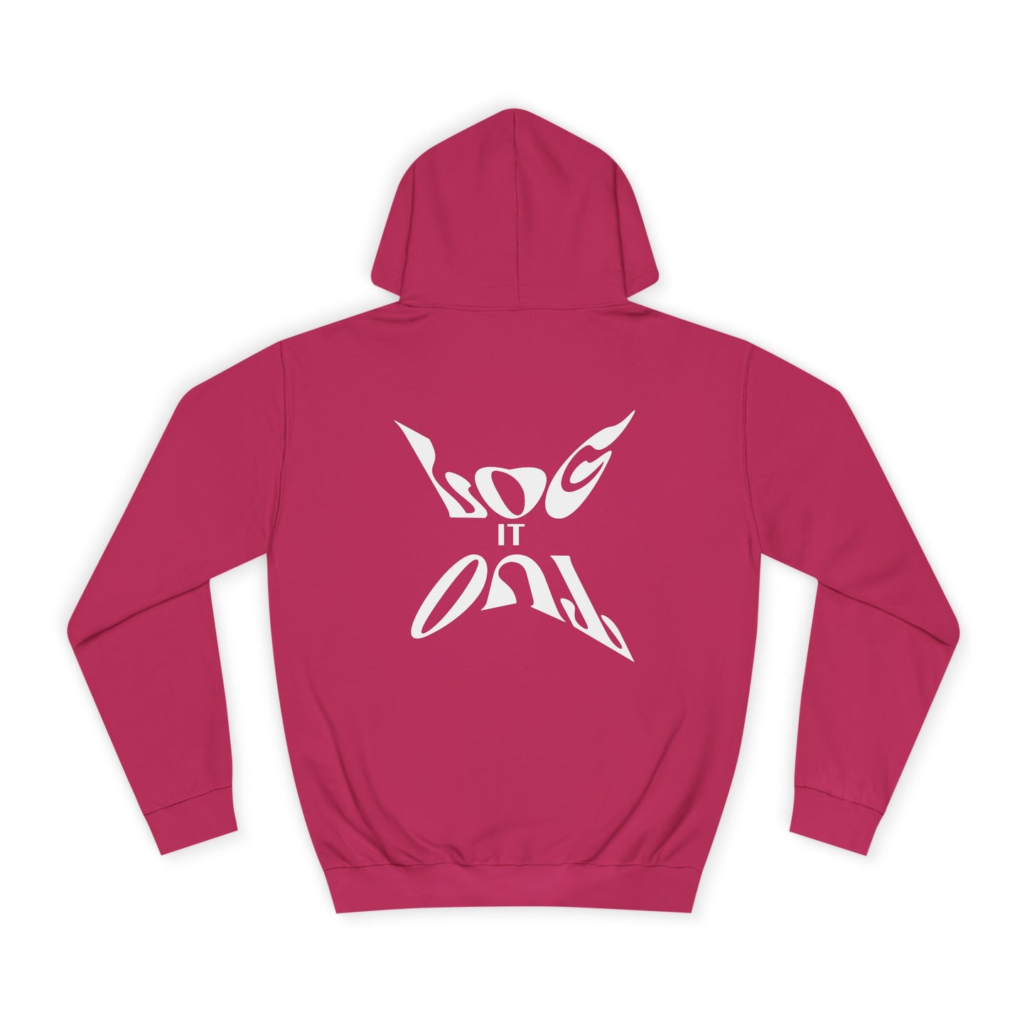 Unisex Hoodie with Artistic 'Log It Out' Design, Cozy Sweatshirt, Perfect Gift, Casual Outfits