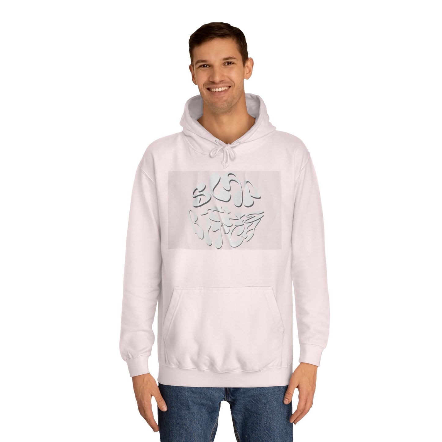 Trendy Unisex Hoodie with Unique Abstract Design
