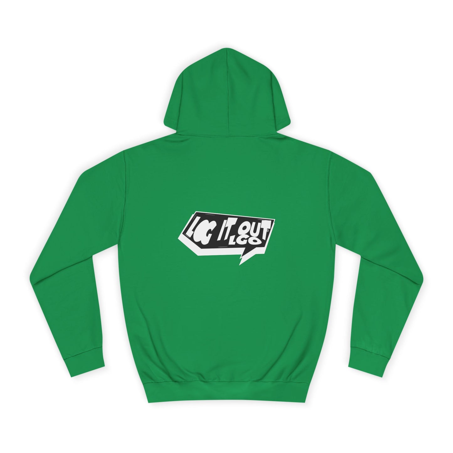Chill Vibes Unisex Log it out Hoodie - Perfect for Campus Wear, Gifts, Casual Outfits, Fall/Winter Style, Cozy Fashion