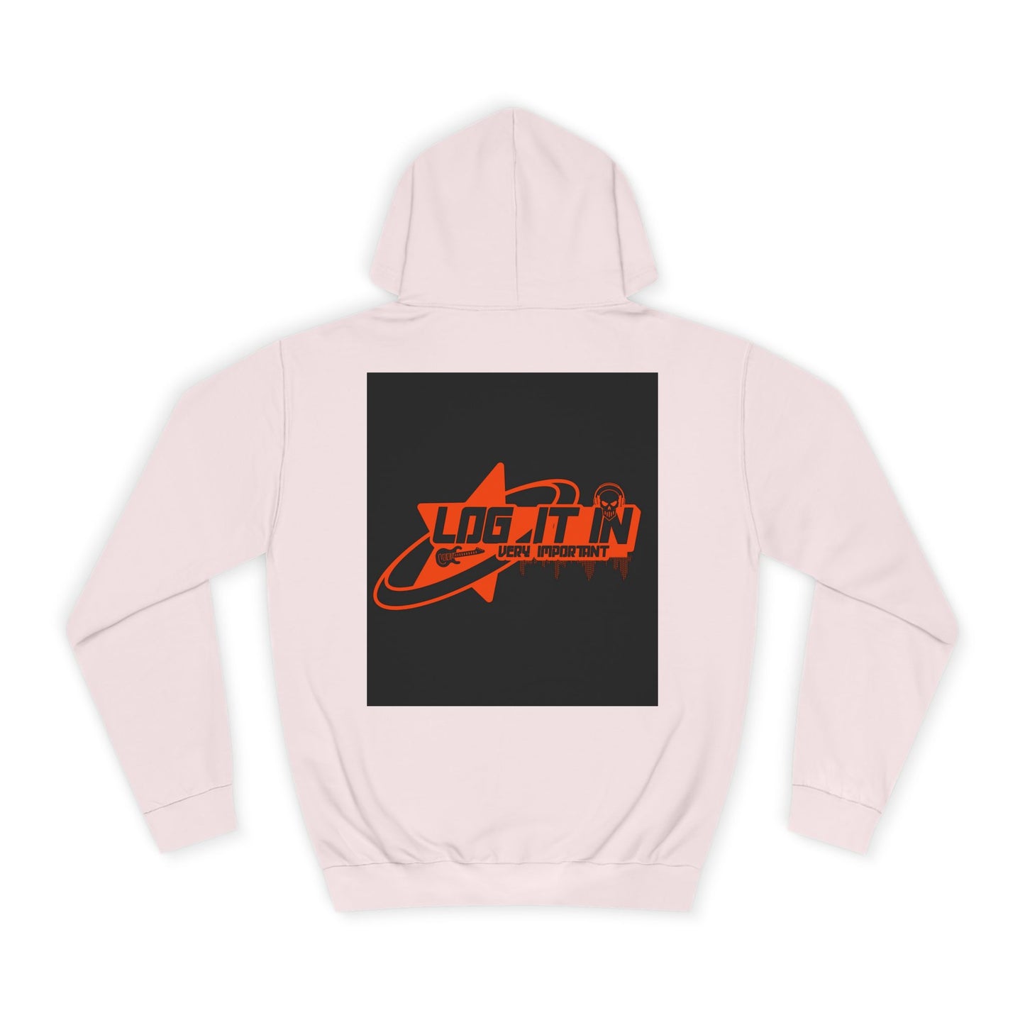 Unisex Log it in Hoodie with Vibrant Retro Design – Perfect for Life, Events, Gift, Relaxed Style, Holiday Wear