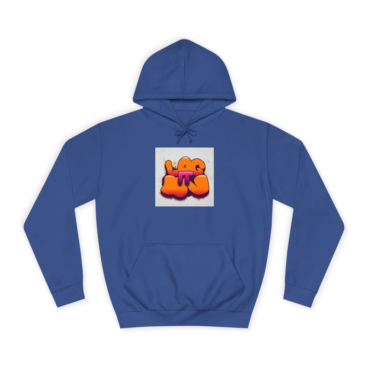 Vibrant Graffiti Log it in Hoodie, Trendy Sweatshirt, Casual Streetwear, Unique Gift, Artsy Apparel