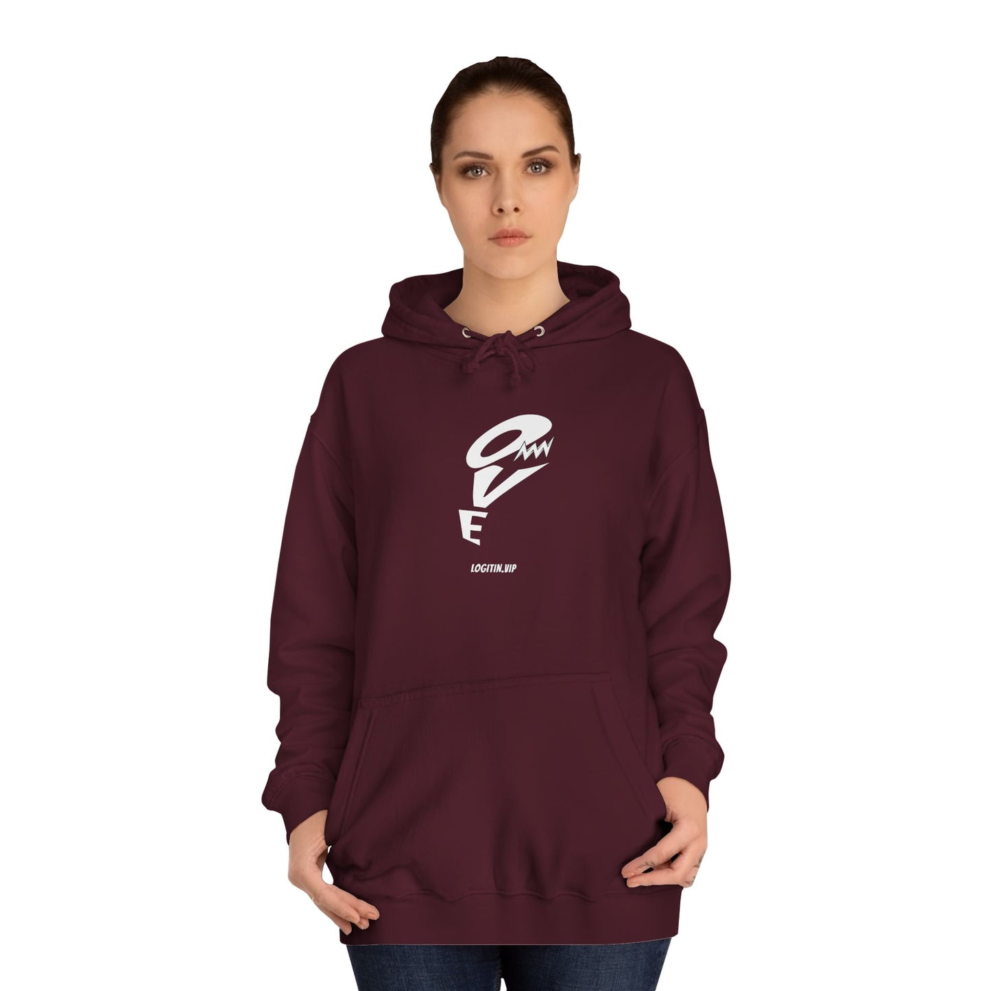 Unisex Ova Hoodie - Minimalist Design for Cozy Style