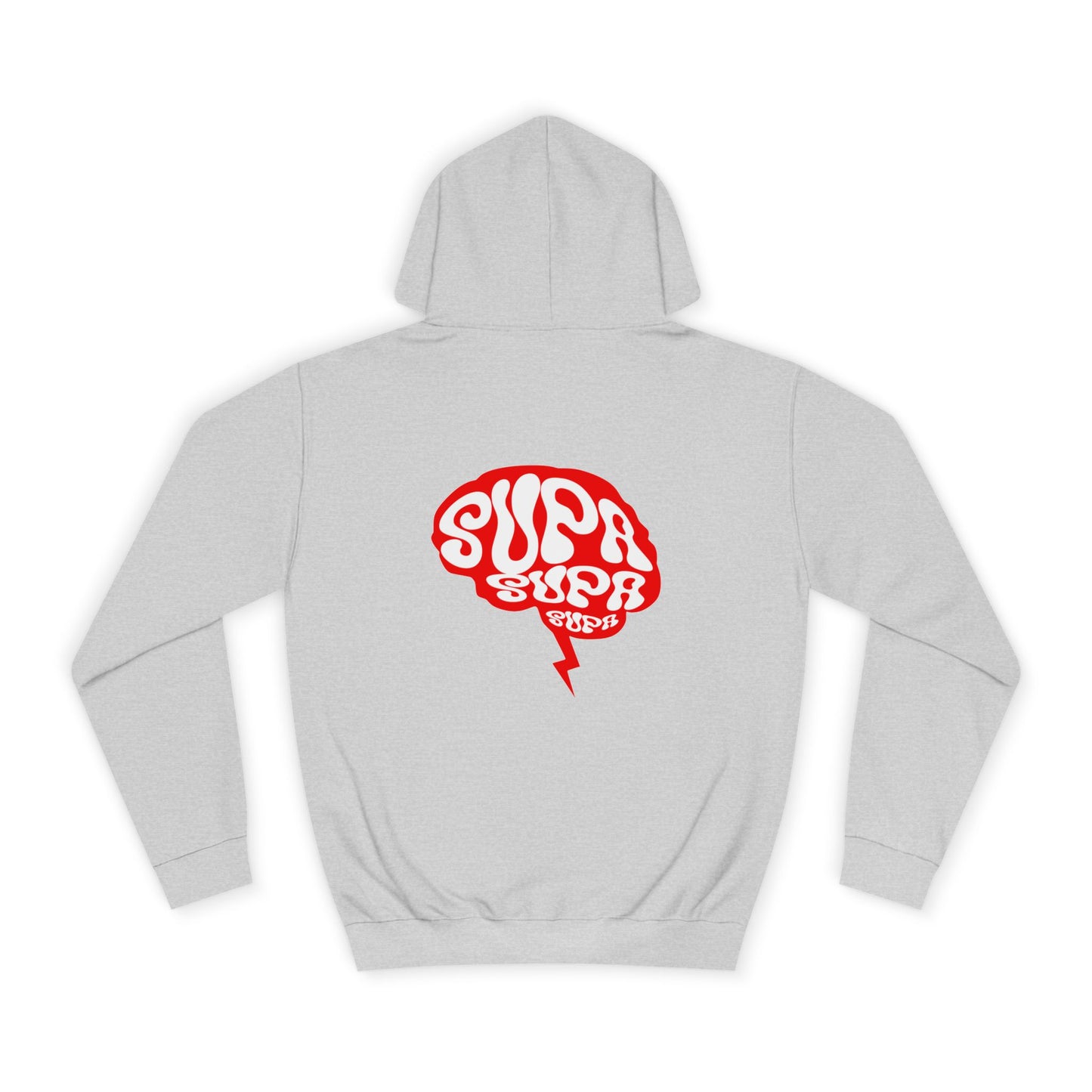 Supa Supa Hoodie, Unisex College Sweatshirt, Cozy Hoodie, Trendy Graphic Hoodie, Gift for Any One