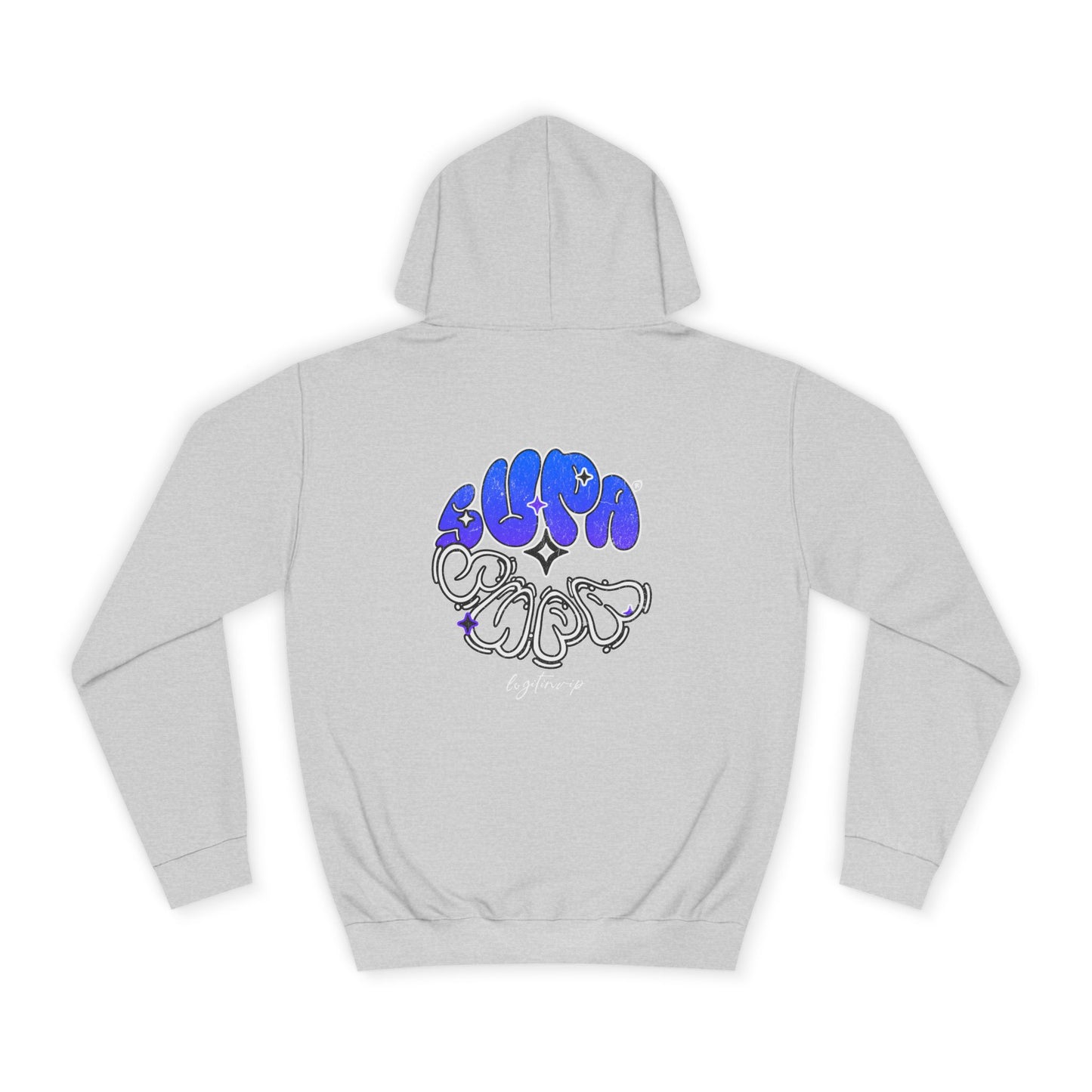 Unisex Supa Supa Streetwear Hoodie, Casual Art Hoodie, Life Apparel, Stylish Unisex Pullover, Hipster Hoodie Gift