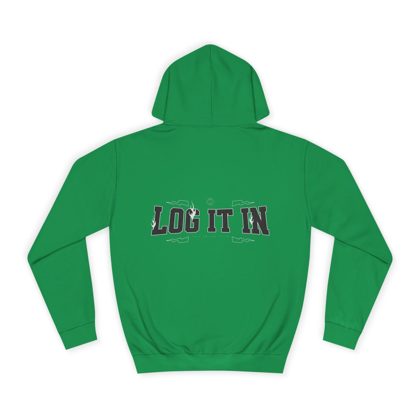 Unisex Hoodie - Log It In, Cozy Sweatshirt, Wear, Gift, Casual Outfit