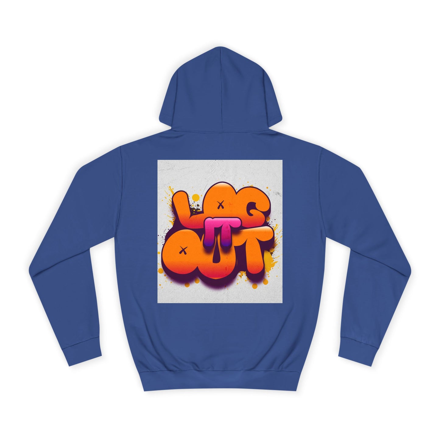 Vibrant Unisex Log it out Hoodie - Trendy, Comfortable Streetwear, Ideal for Life, Casual Outings, Gifts, and more!