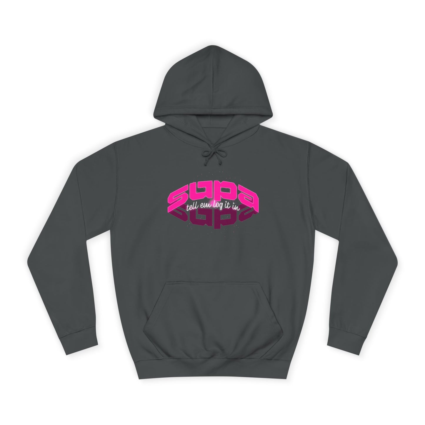 Stylish Trendy Hoodie with 'Supa' Design, Unisex Casual wear for Everyone, Perfect for Everyday Life, Gift, Bright hoodie