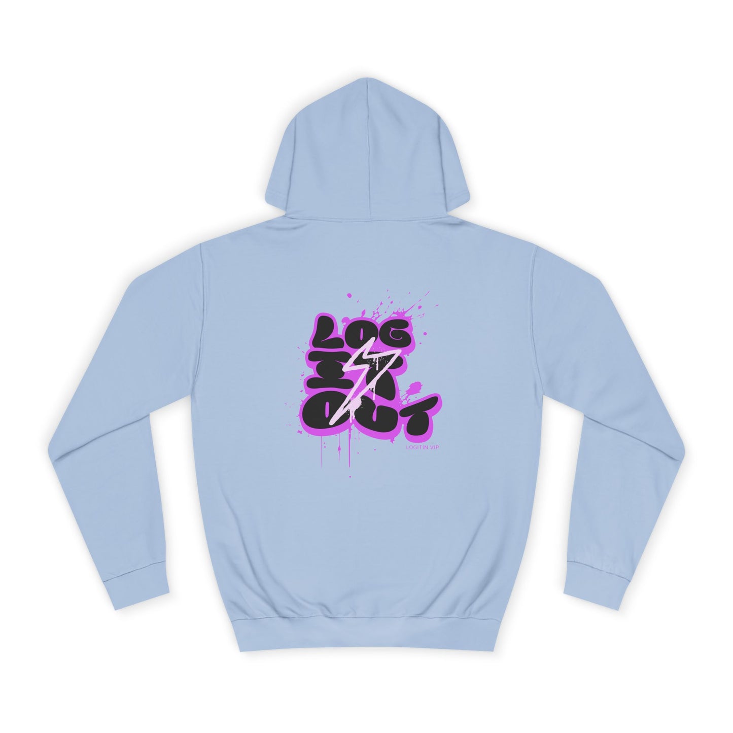 Unisex Hoodie - Log It Out Trendy Street Wear