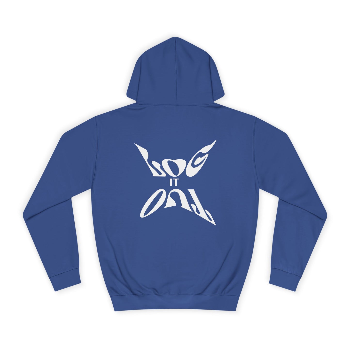 Unisex Hoodie with Artistic 'Log It Out' Design, Cozy Sweatshirt, Perfect Gift, Casual Outfits