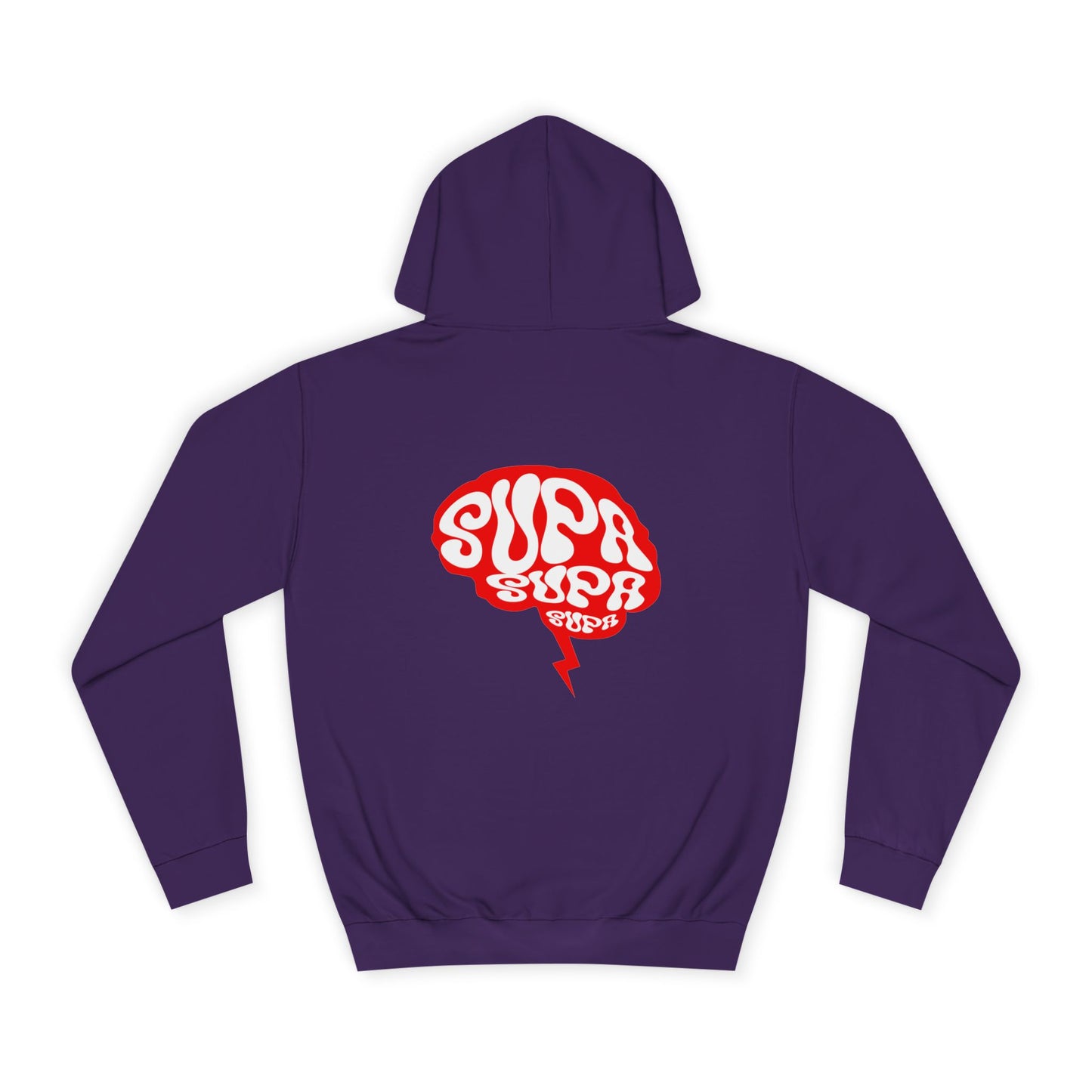 Supa Supa Hoodie, Unisex College Sweatshirt, Cozy Hoodie, Trendy Graphic Hoodie, Gift for Any One