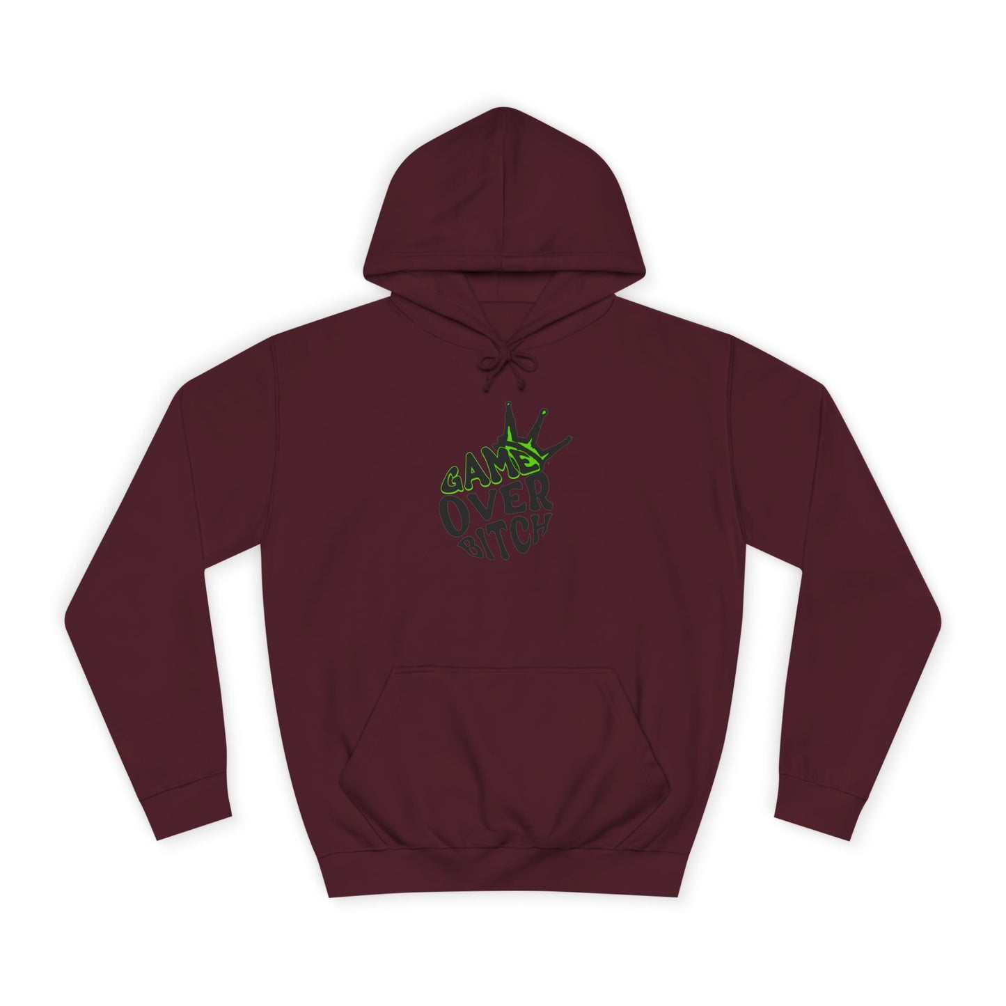 Unisex Hoodie - 'Game Over Bitch' Graphic Sweatshirt for everyone