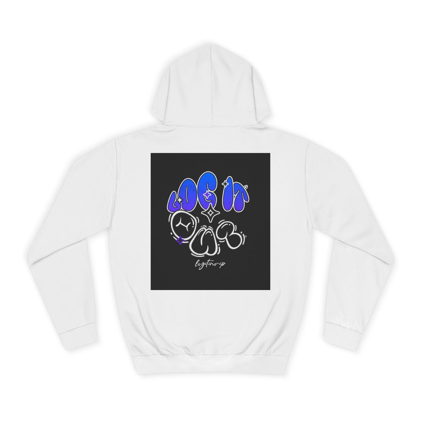 Vibrant Log it out Spirit Hoodie, Unisex Hoodie, Comfortable Sweatshirt, Graphic Hooded Sweatshirt,