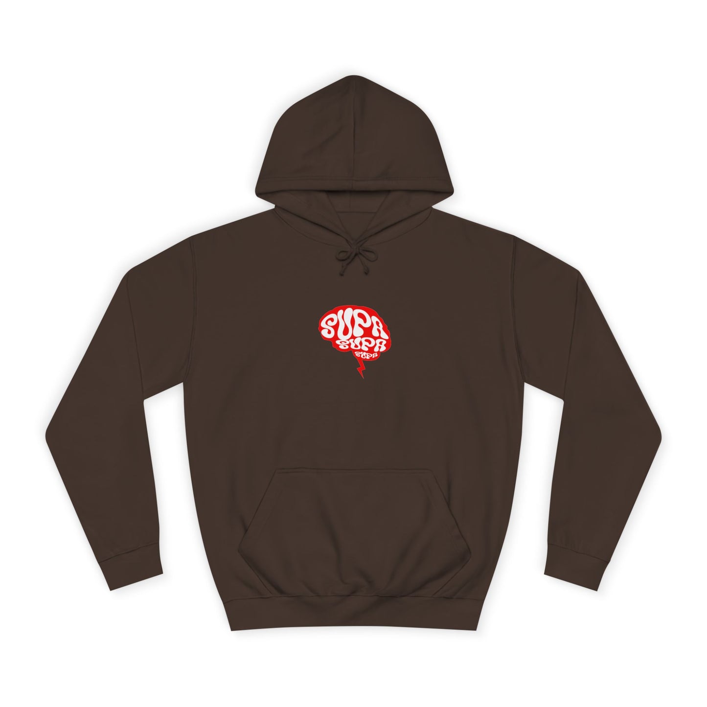 Supa Supa Hoodie, Unisex College Sweatshirt, Cozy Hoodie, Trendy Graphic Hoodie, Gift for Any One