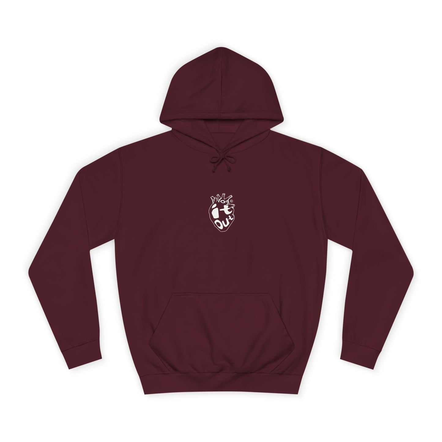 Comfortable Unisex Log it out Hoodie, Great for Life, Perfect for Casual Wear, Trendy Spirit
