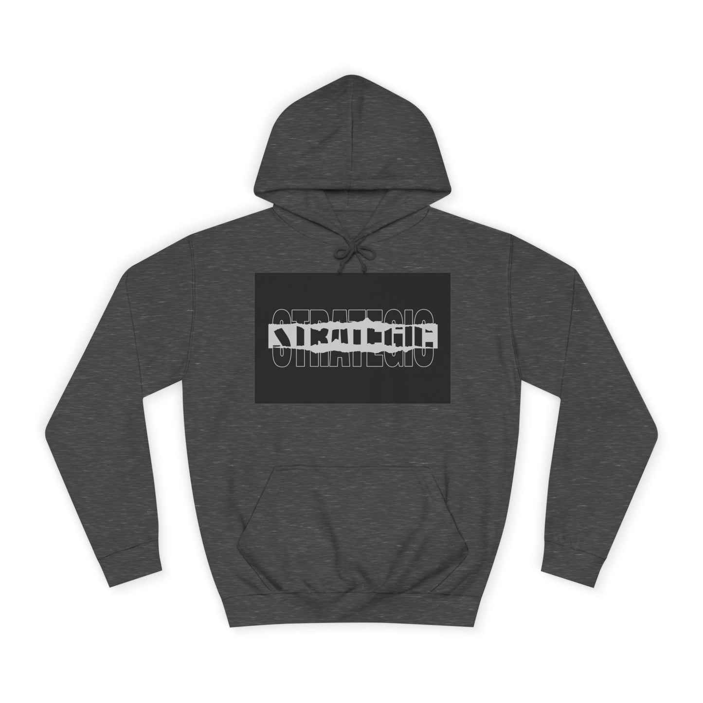 Unisex Hoodie with Strategic Print, Casual Sweatshirt,Gift, Trendy Apparel, Everyday Wear