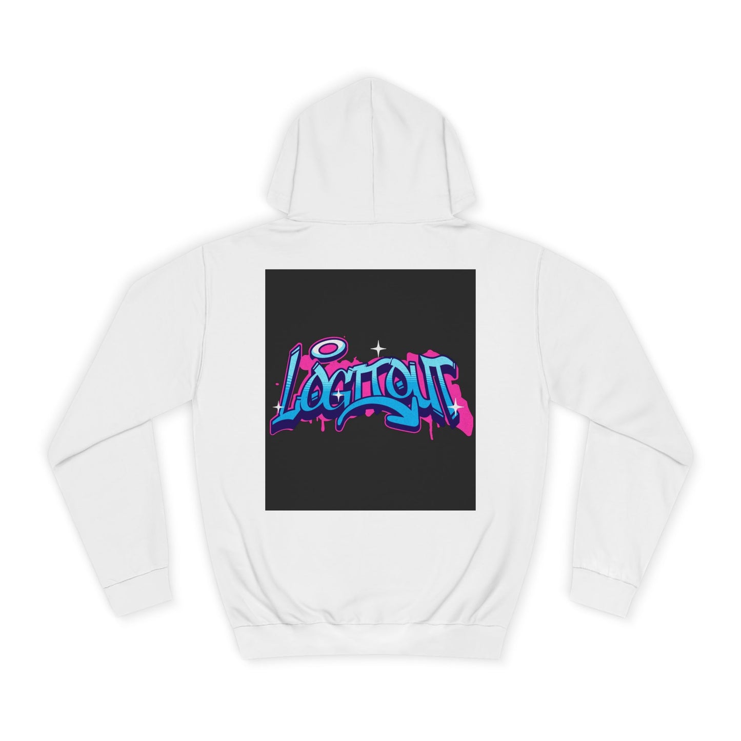 Unisex Hoodie with Colorful Graffiti Design - Trendy Streetwear, Perfect for Life, Gift, Casual Wear
