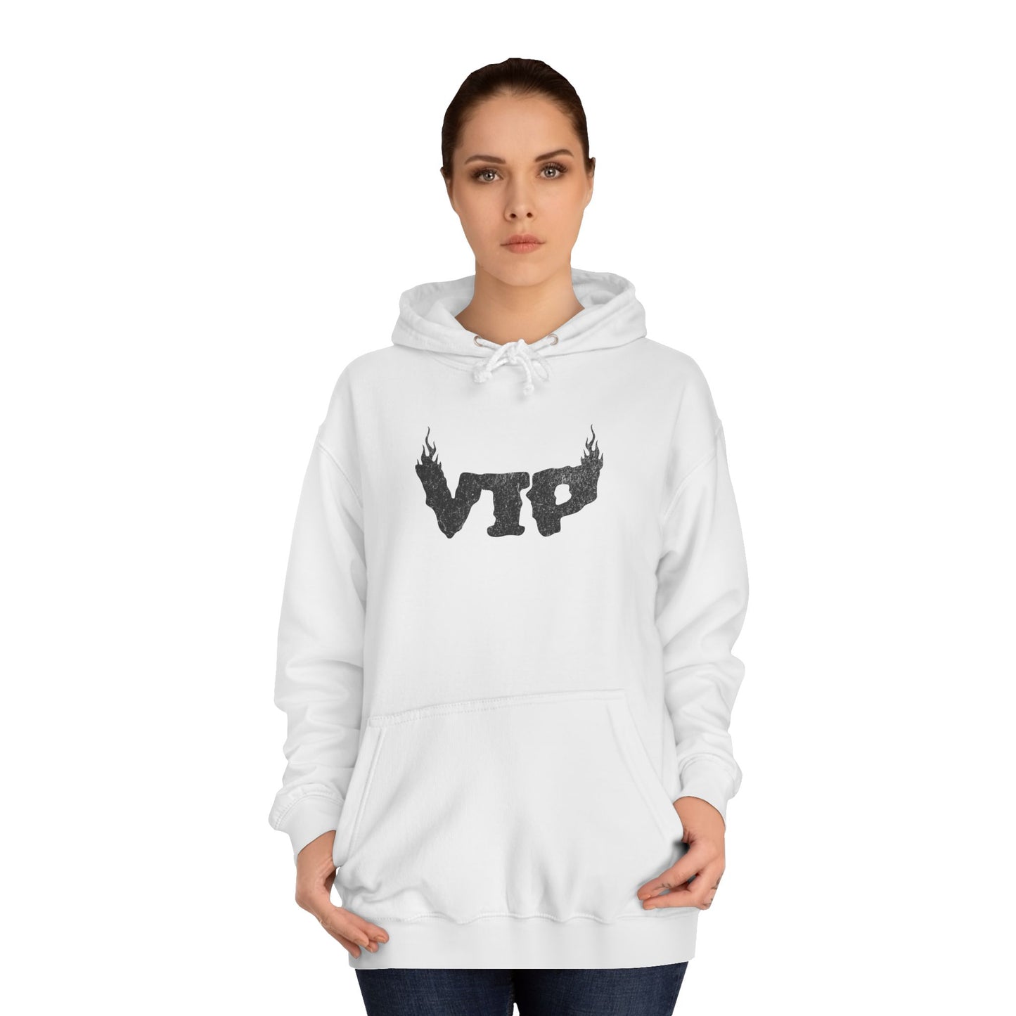 Unisex Hoodie with VIP Design, Comfy Sweatshirt, Trendy Casual Wear, Great for Events, Birthday Gift