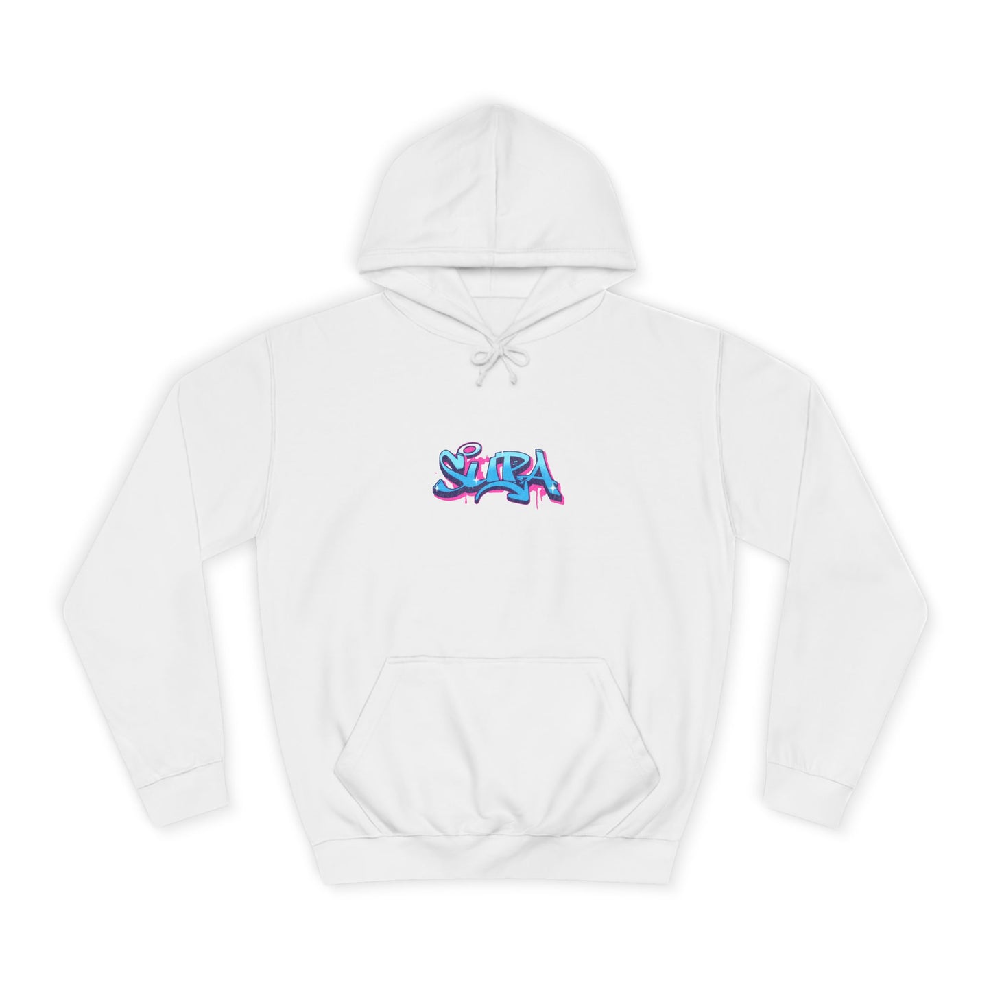 Unisex Hoodie with Colorful Graffiti Design - Casual Streetwear, Custom Apparel, Gift, Everyday Wear, Cozy Layering