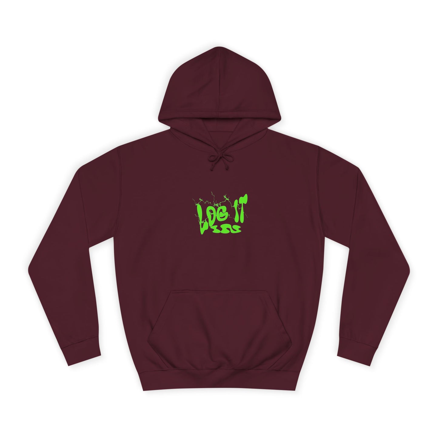 Unisex Log it in Hoodie - Urban Chill wear forTrendsetters, Perfect for Every day Life, Gifts, and Casual Outings