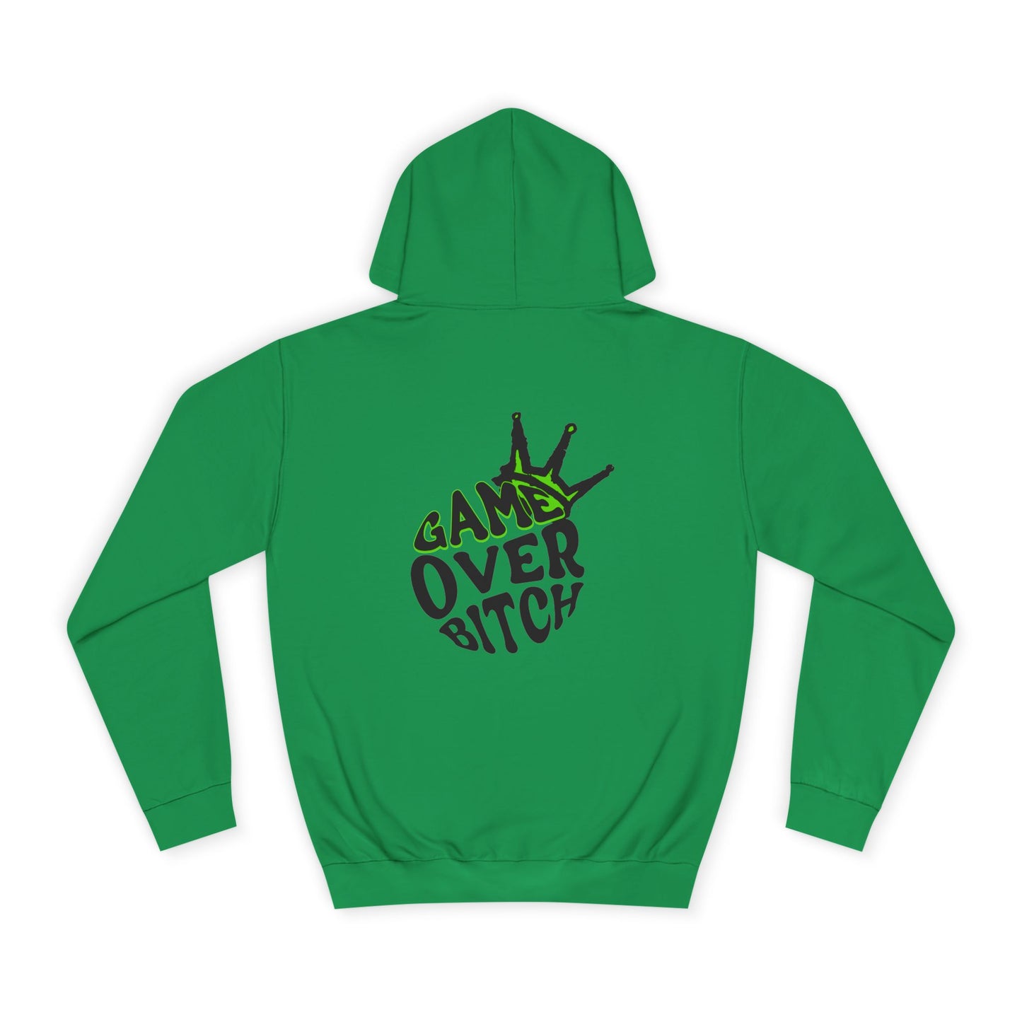 Unisex Hoodie - 'Game Over Bitch' Graphic Sweatshirt for everyone