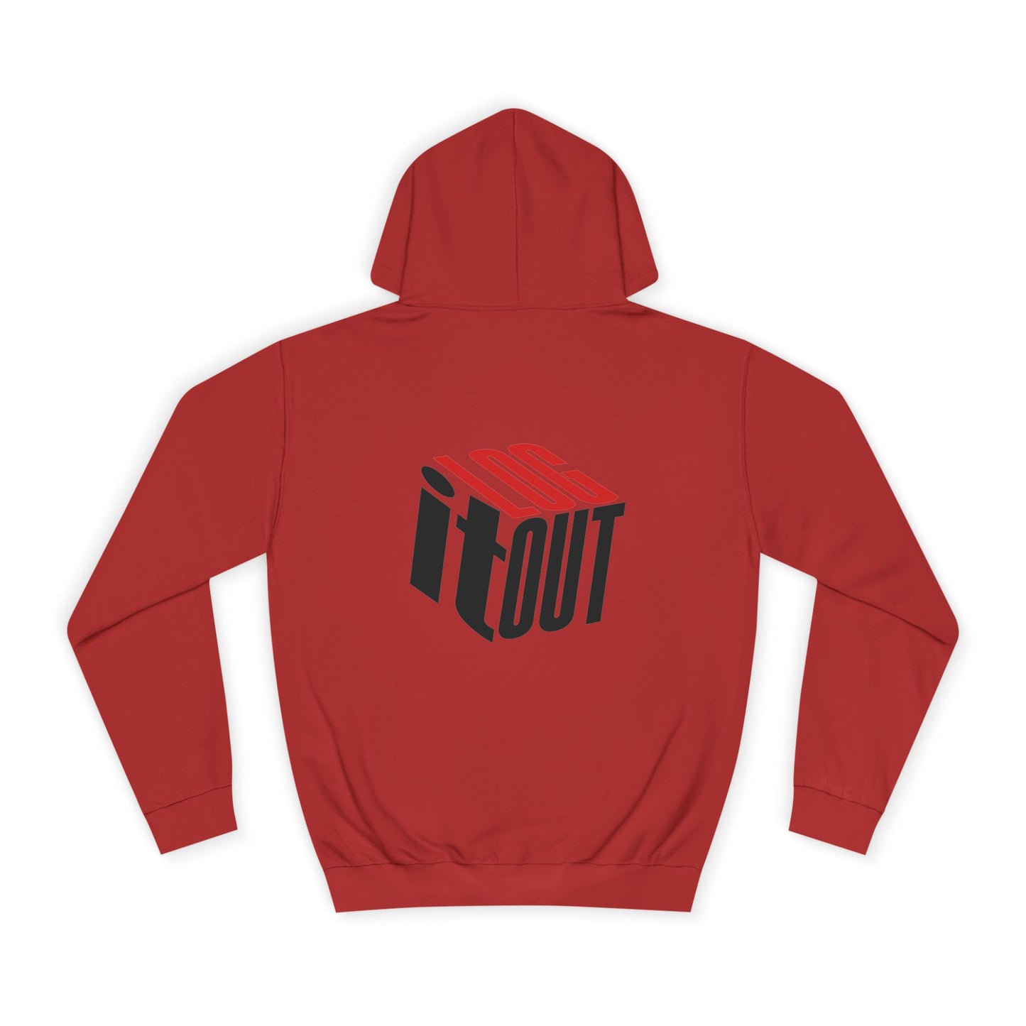 Stylish Unisex Log it out Hoodie with Trendy Graphic, Casual Wear, Cozy Gift, Fun Hoodie for Everyday Use,