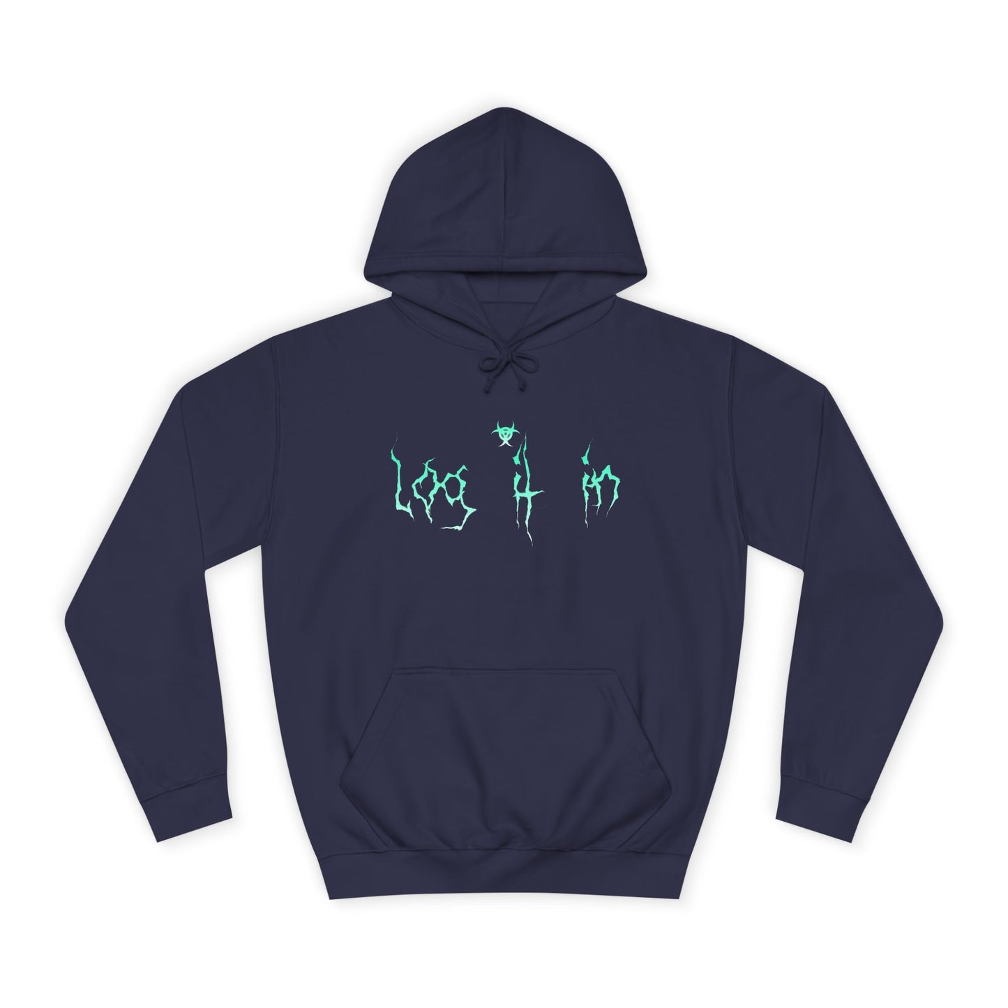 Trendy Log it in Hoodie, Unisex Hoodie, Casual Wear, Street Style, Apparel, Gift for Any one, Hoodie with Unique Design