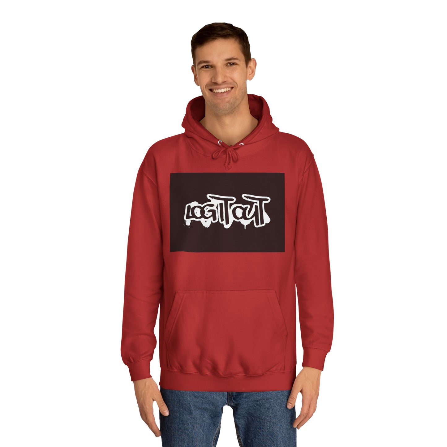 Stylish Unisex Log it out Hoodie - Trendy Wear, Street Style, Gift, Cozy Sweater, Casual Fashion