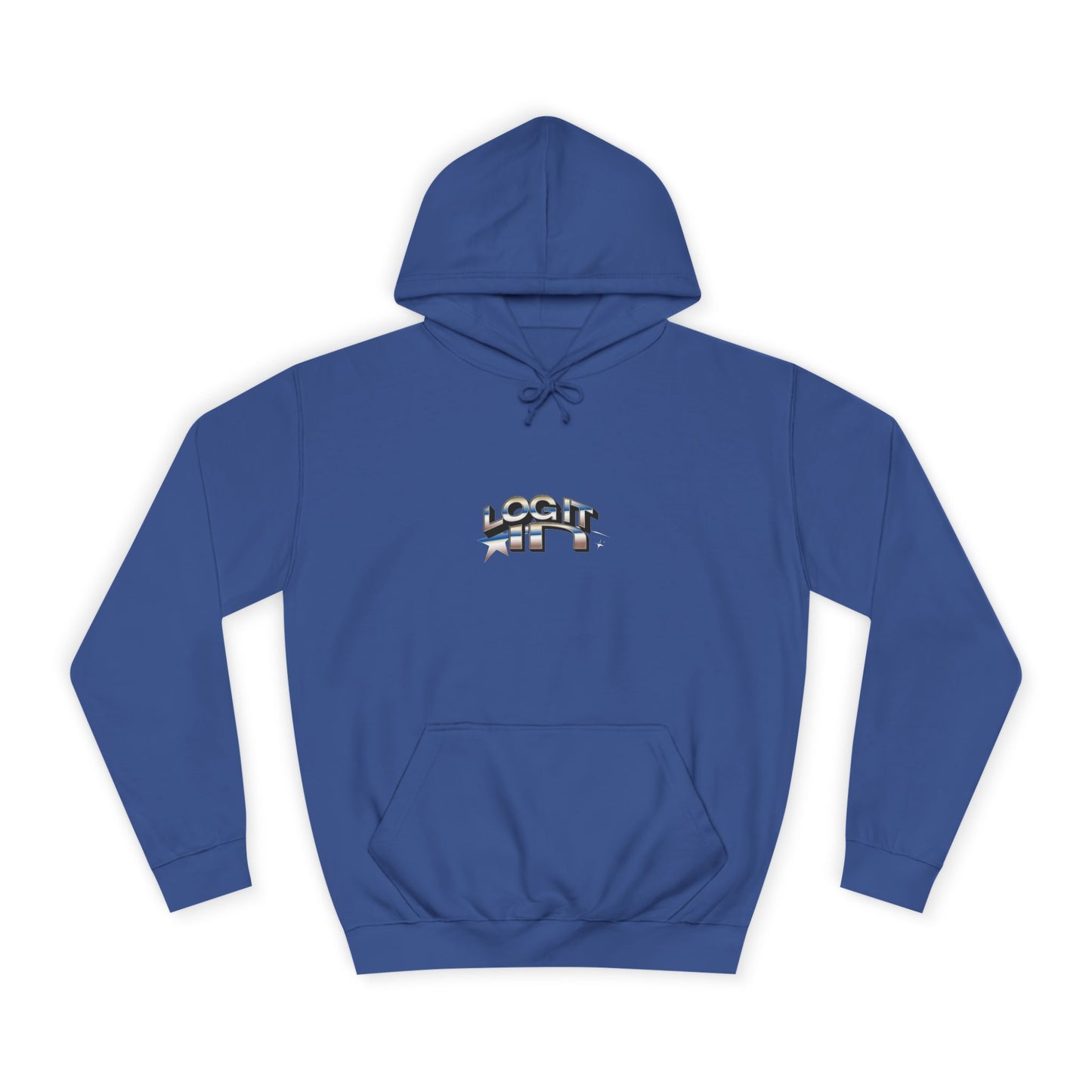 Unisex Hoodie - Log it in Design, Ideal, Cozy Gift, Custom Apparel, Perfect for Graduation, Casual Wear