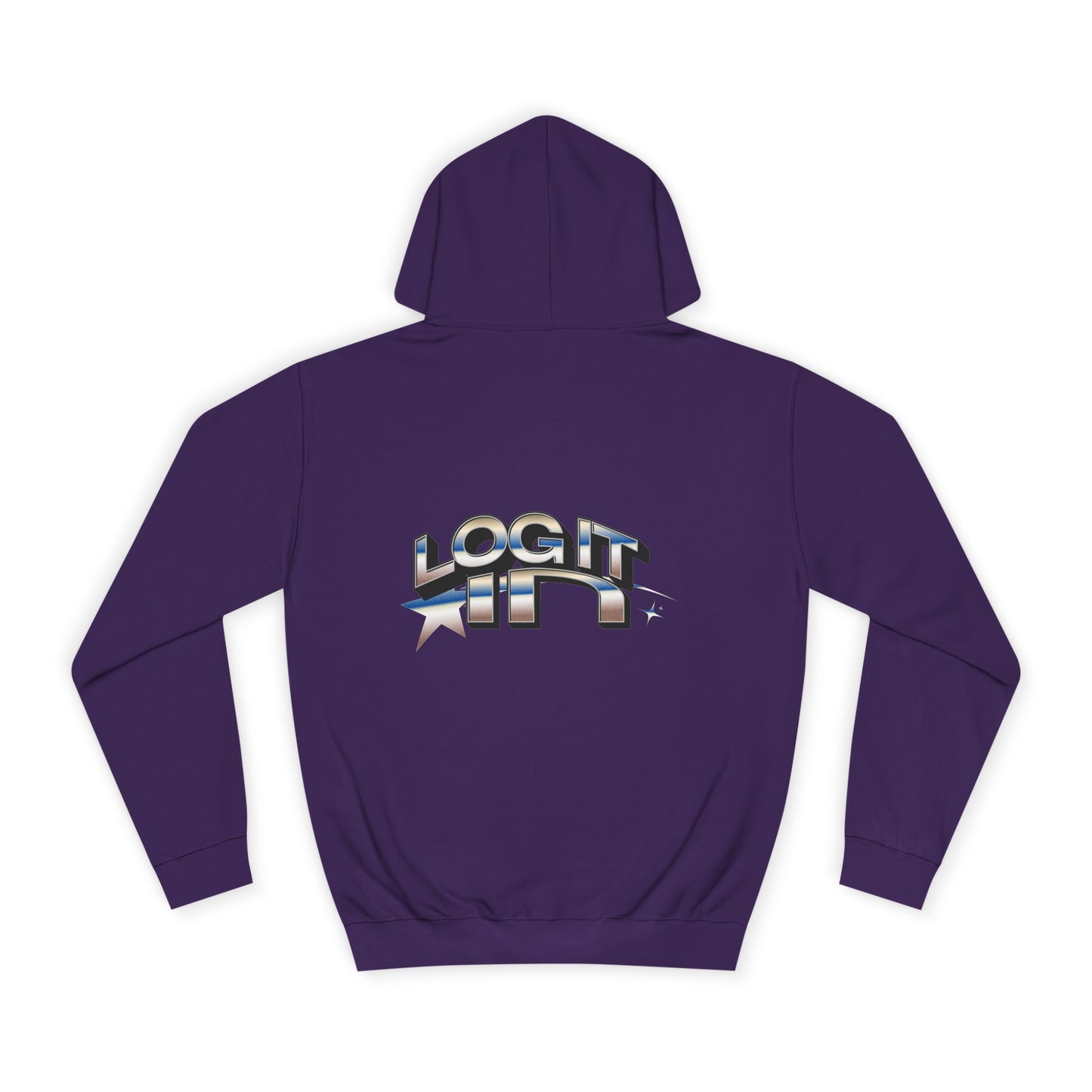 Unisex Hoodie - Log it in Design, Ideal, Cozy Gift, Custom Apparel, Perfect for Graduation, Casual Wear