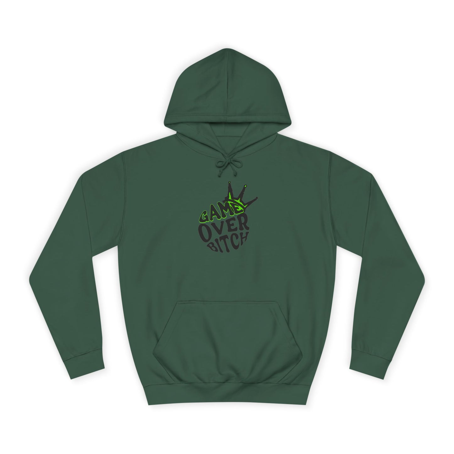 Unisex Hoodie - 'Game Over Bitch' Graphic Sweatshirt for everyone