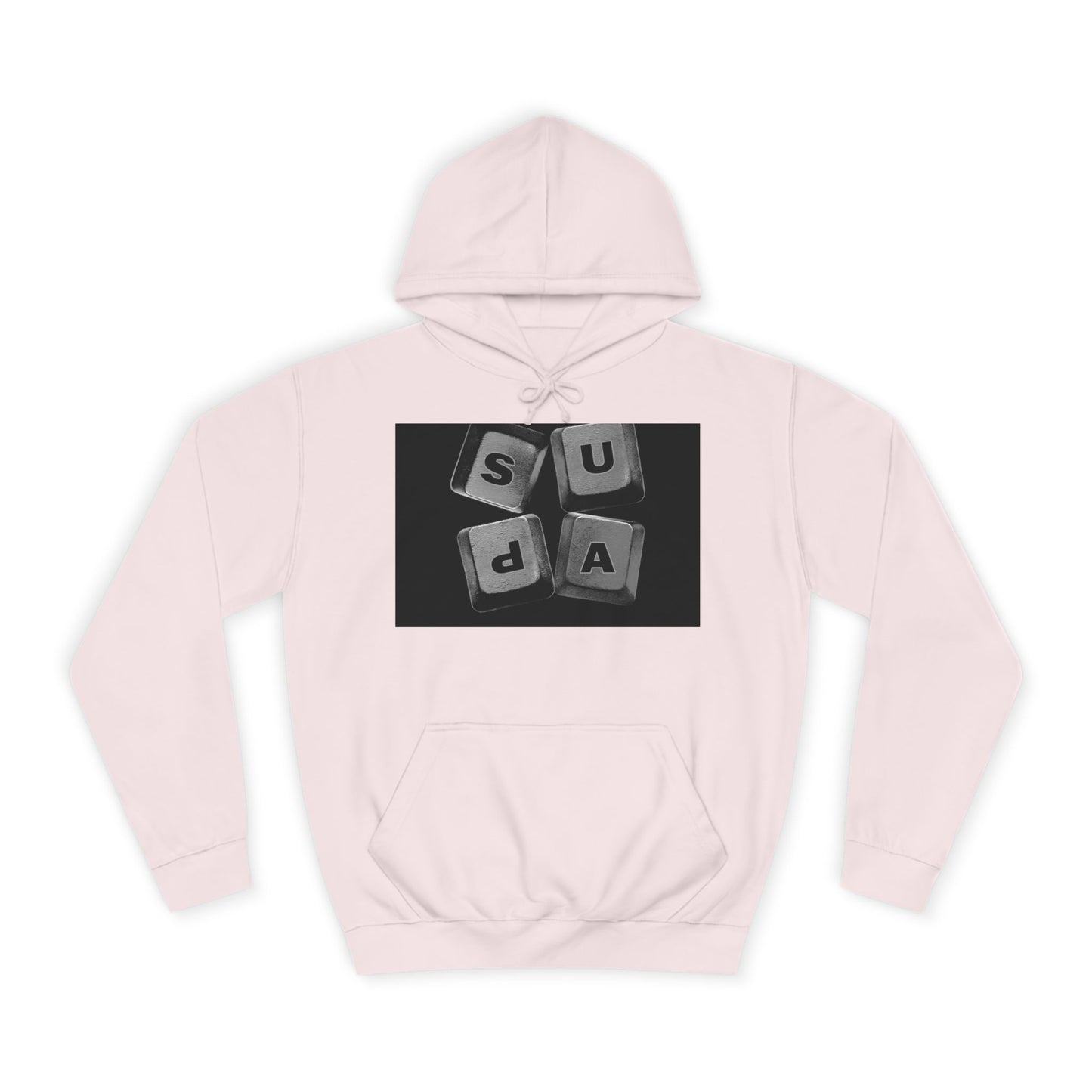 Unisex Hoodie with Graphic Design, Casual Wear, Cozy Layering,Spirit Wear