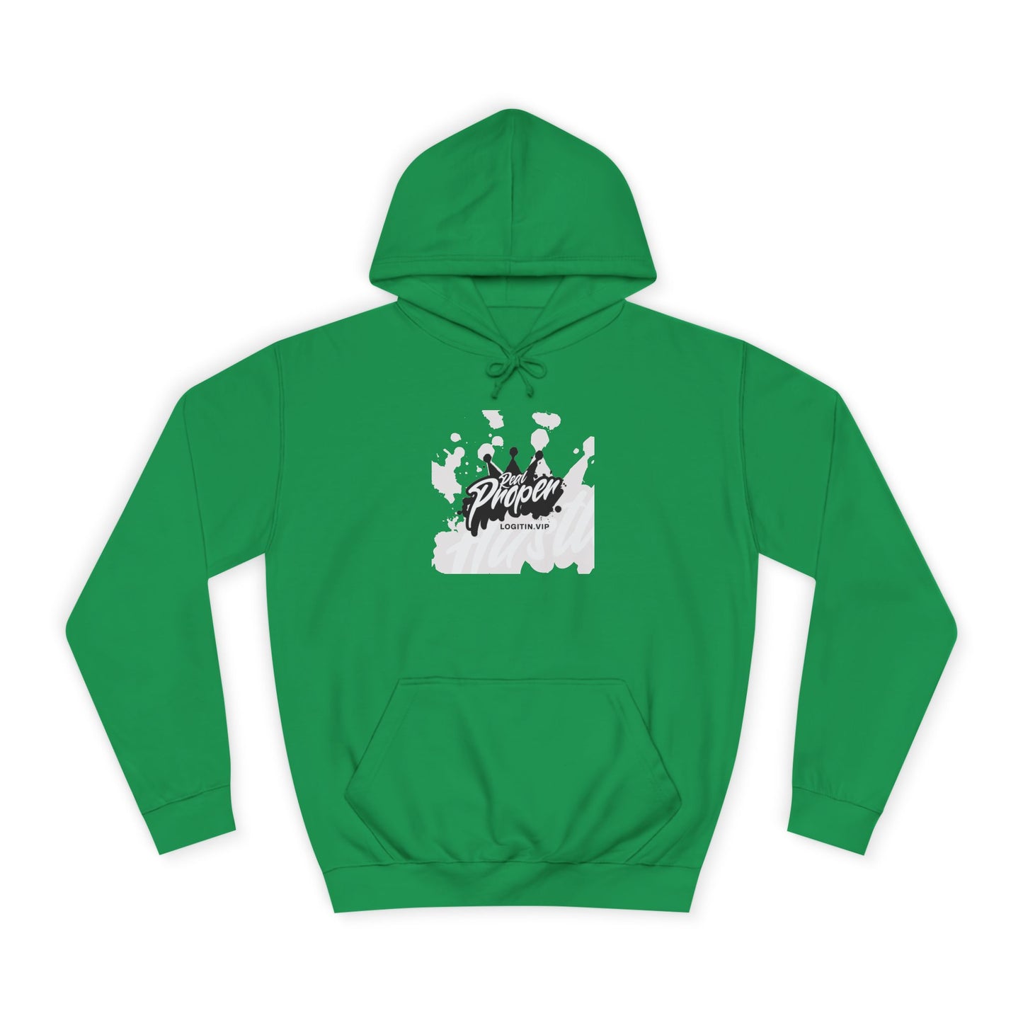 Unisex Hoodie with 'Real Proper' Design | Stylish Casual wear ,Events, Lounge, Gift Idea