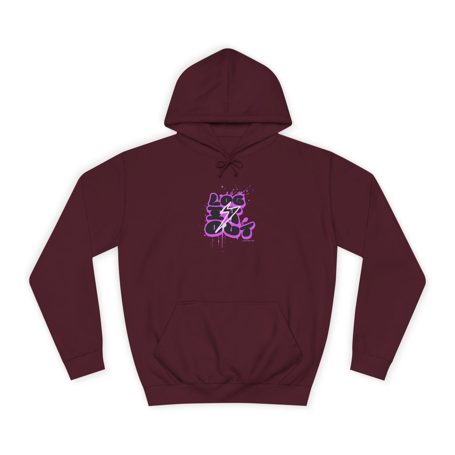 Unisex Hoodie - Log It Out Trendy Street Wear