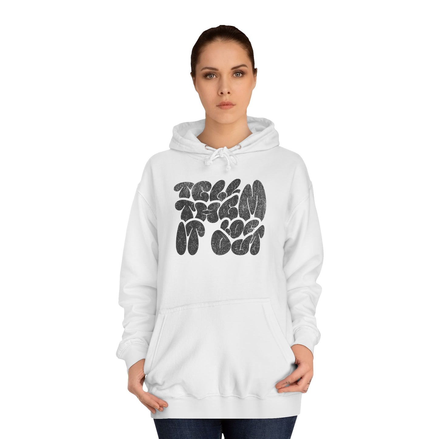 Stylish Unisex"Log it in" Hoodie - Perfect for Life, Gifts, Cozy Casual Wear, Trendy Fashion