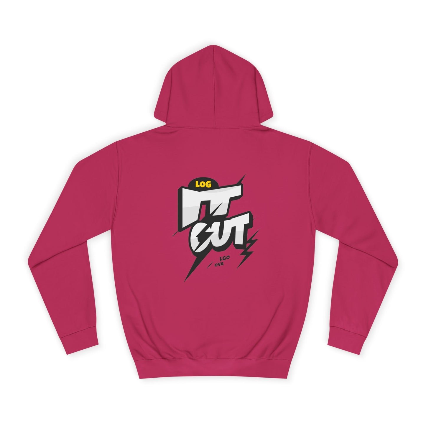 Log it out Graphic Hoodie, Unisex Hoodie, Streetwear Fashion, Casual Wear, Gift, Trendy Apparel