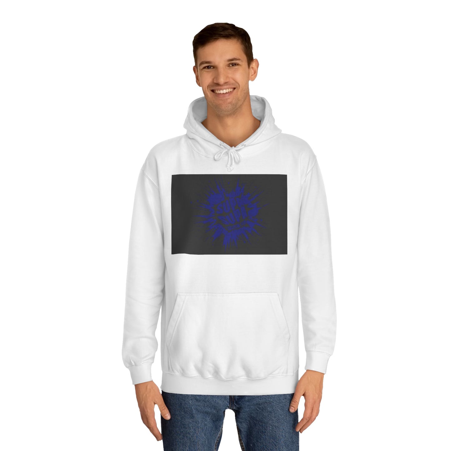 Unisex Supa Supa Hoodie with Bold Graphic Design, Comfortable Casual Wear, Ideal for Everyday, Perfect for Gifting, Spring and Fall Fashion