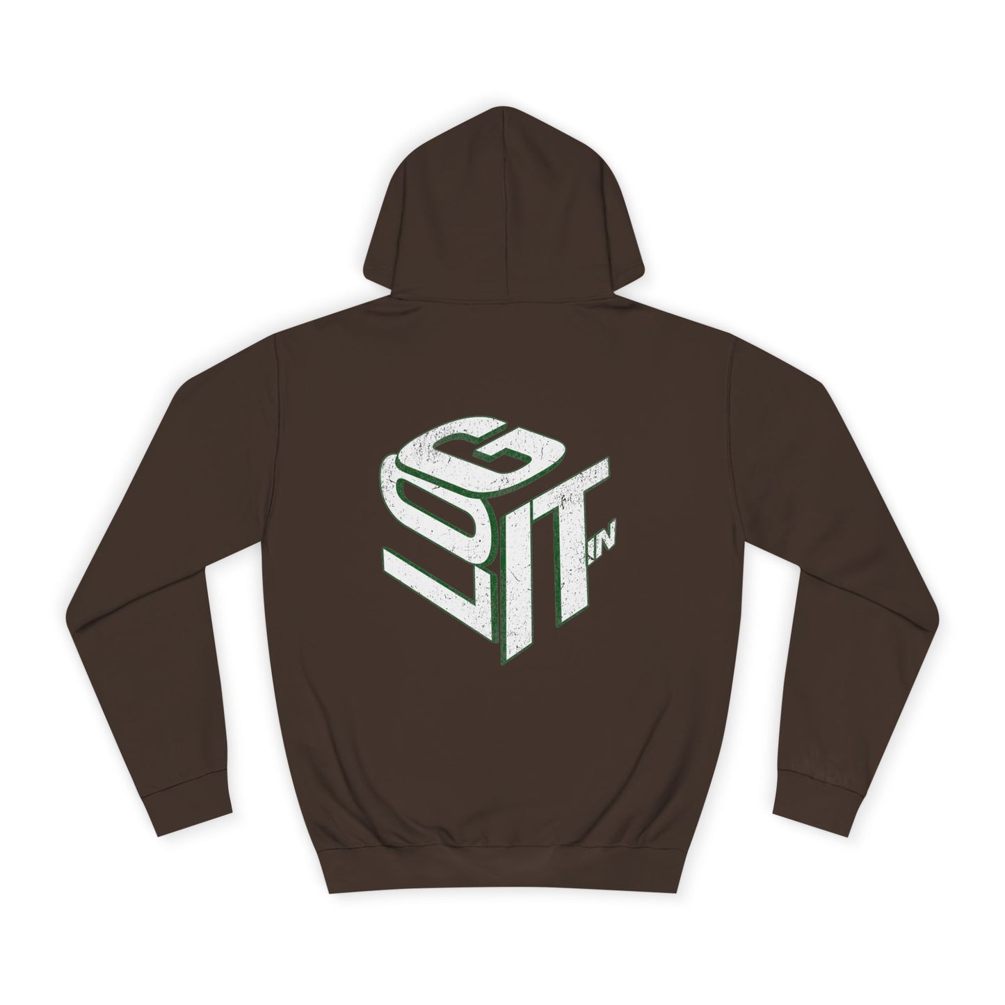 Stylish Unisex Hoodie with Design, Log it in Sweatshirt, Casual Hoodie, Modern Apparel, Unique Gear
