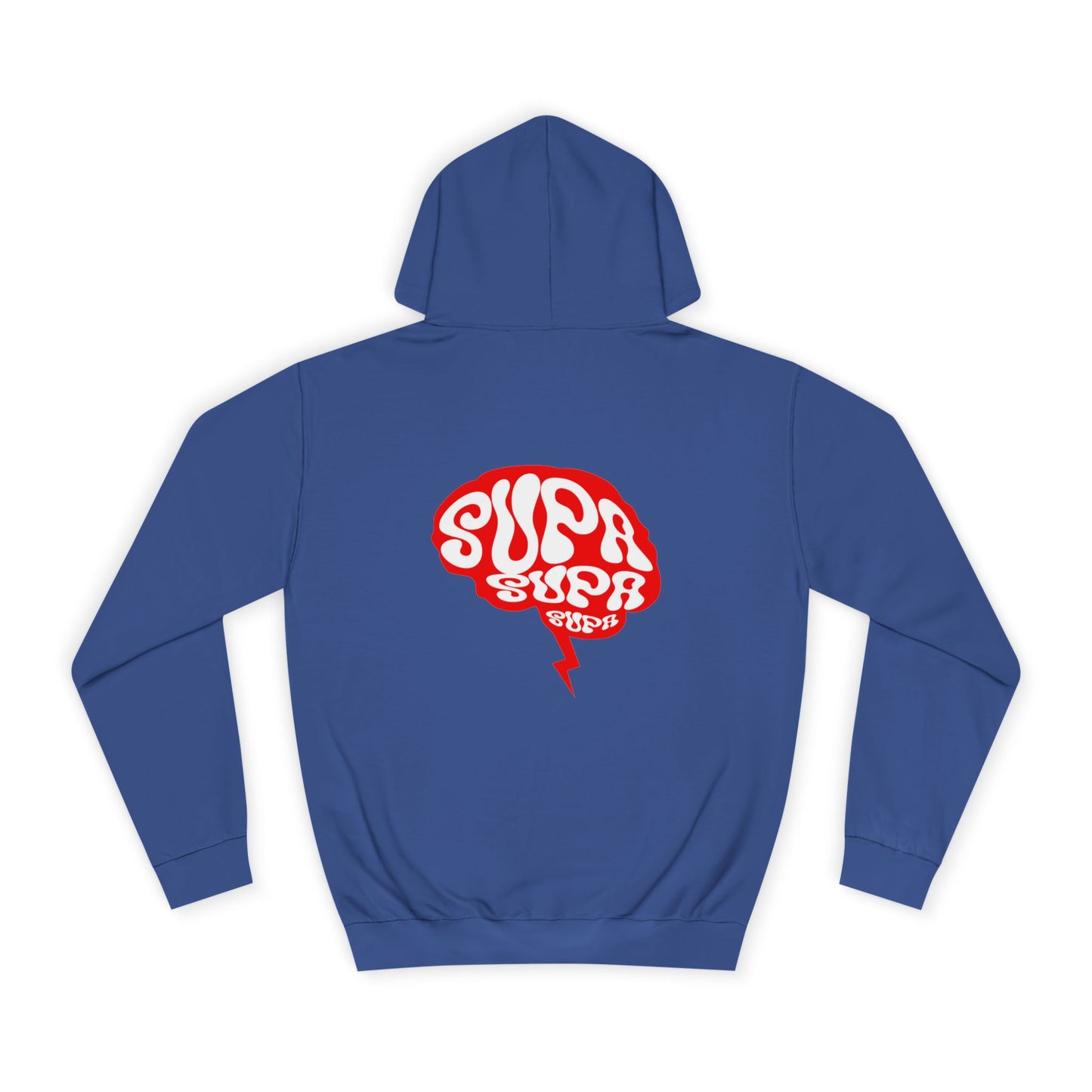 Supa Supa Hoodie, Unisex College Sweatshirt, Cozy Hoodie, Trendy Graphic Hoodie, Gift for Any One