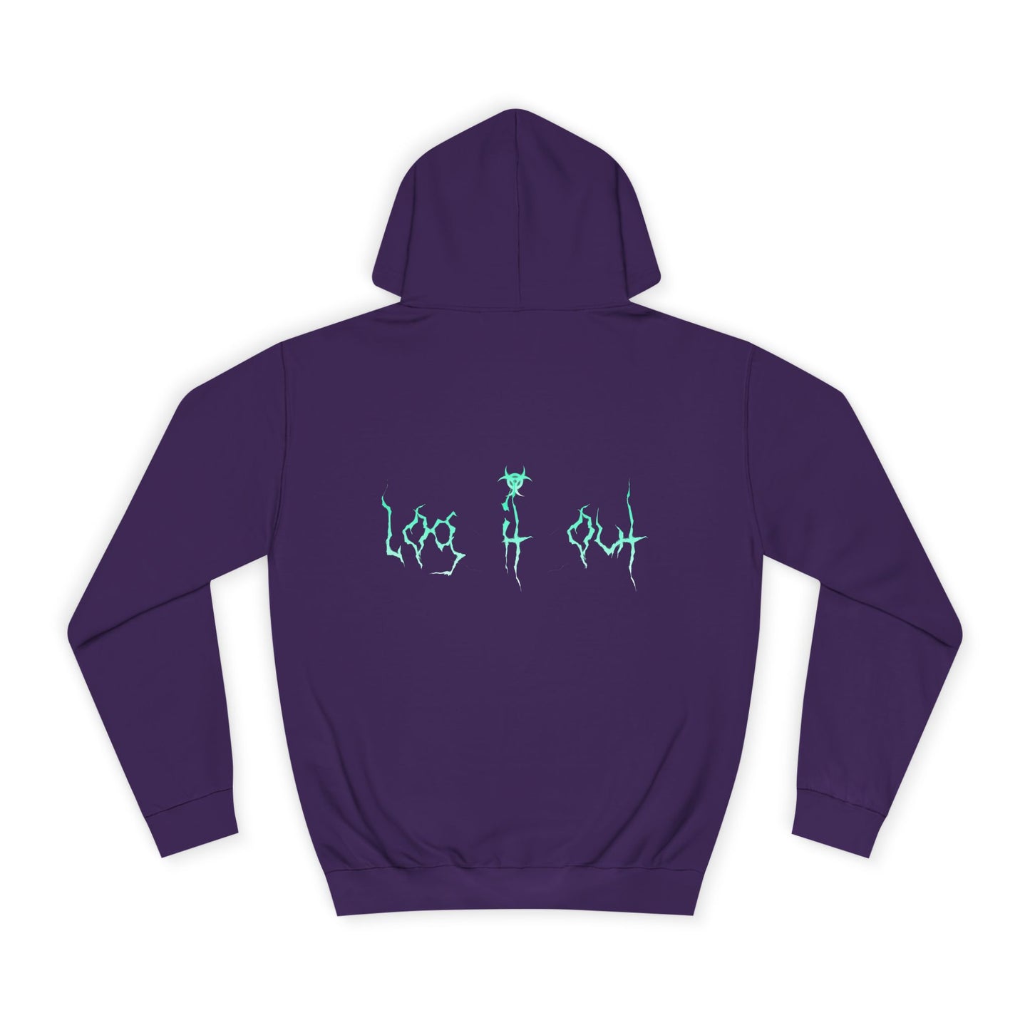 Unisex Log it out Hoodie - Trendy Graphic Sweatshirt, Casual Wear, Gift for Any one, Fall Fashion, Comfy Outfit