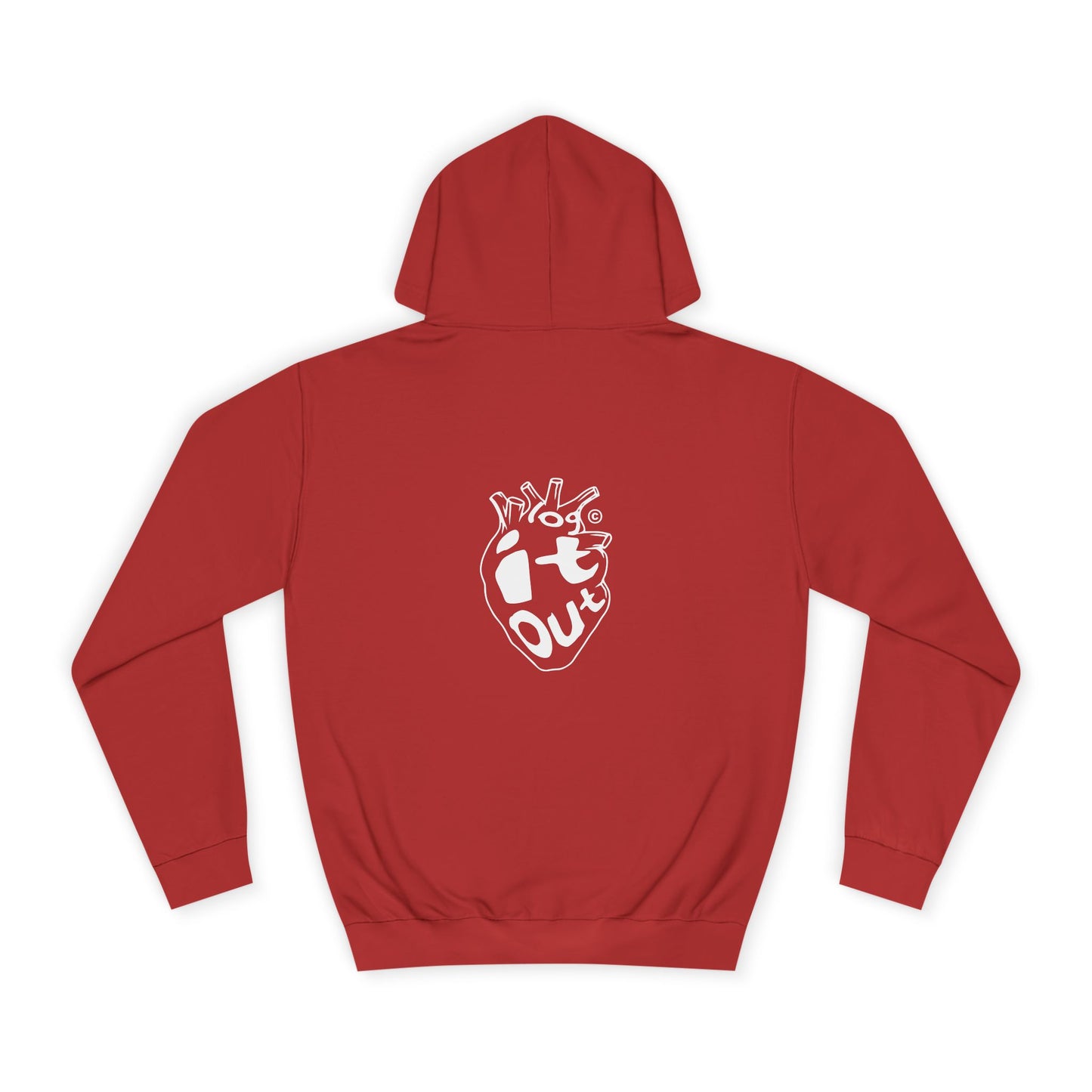 Comfortable Unisex Log it out Hoodie, Great for Life, Perfect for Casual Wear, Trendy Spirit