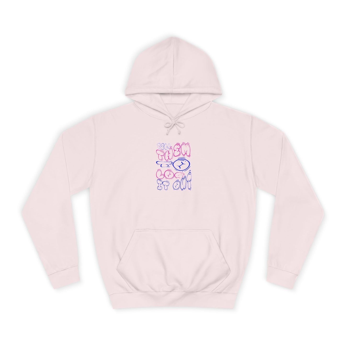 Unisex Log it Out Hoodie with Motivational Design | Cozy Wear, Fun Apparel,Casual