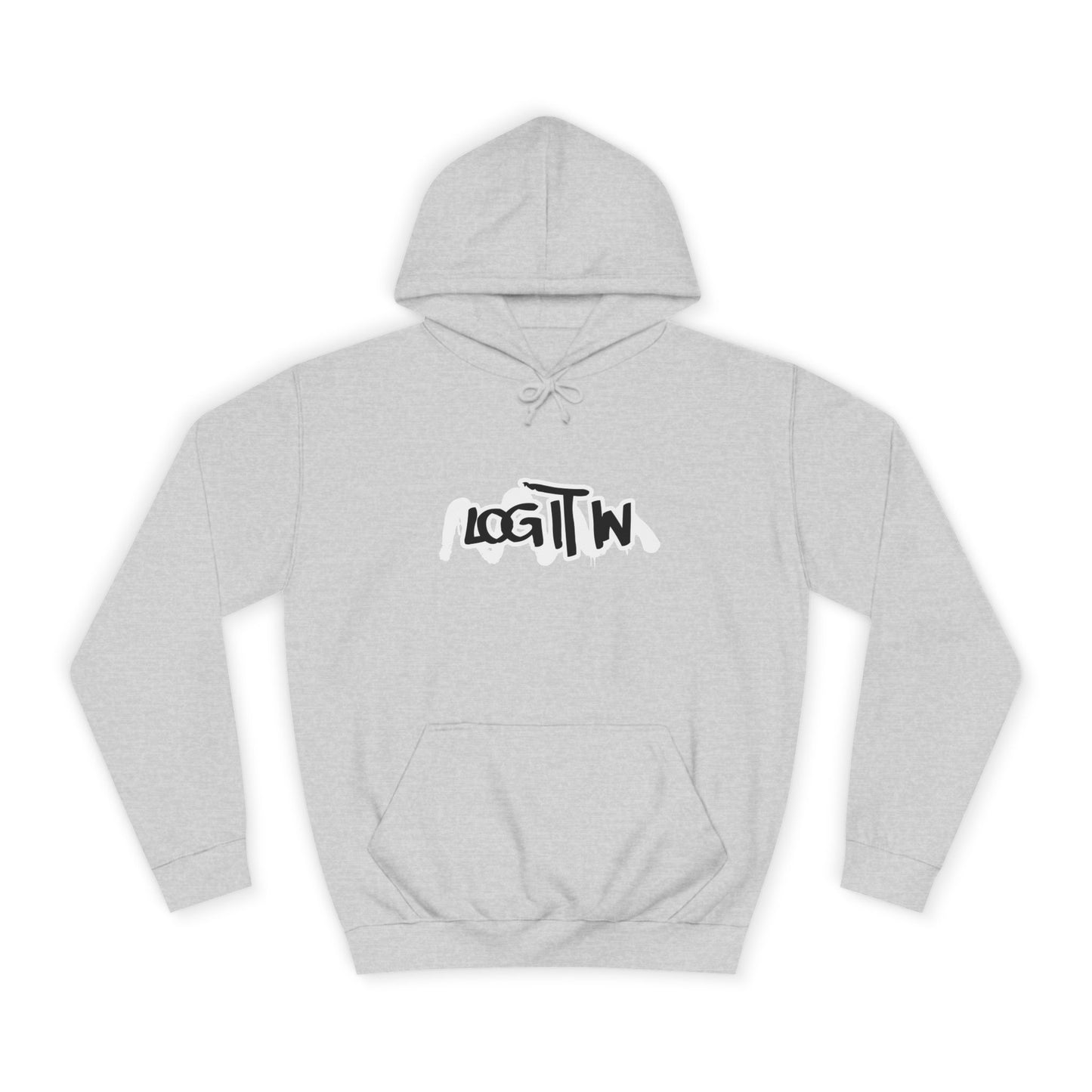 Unisex Log it in Hoodie with Trendy Graphic, Stylish Casual Wear, Gift, Apparel, Cozy Sweatshirt for Every Occasion