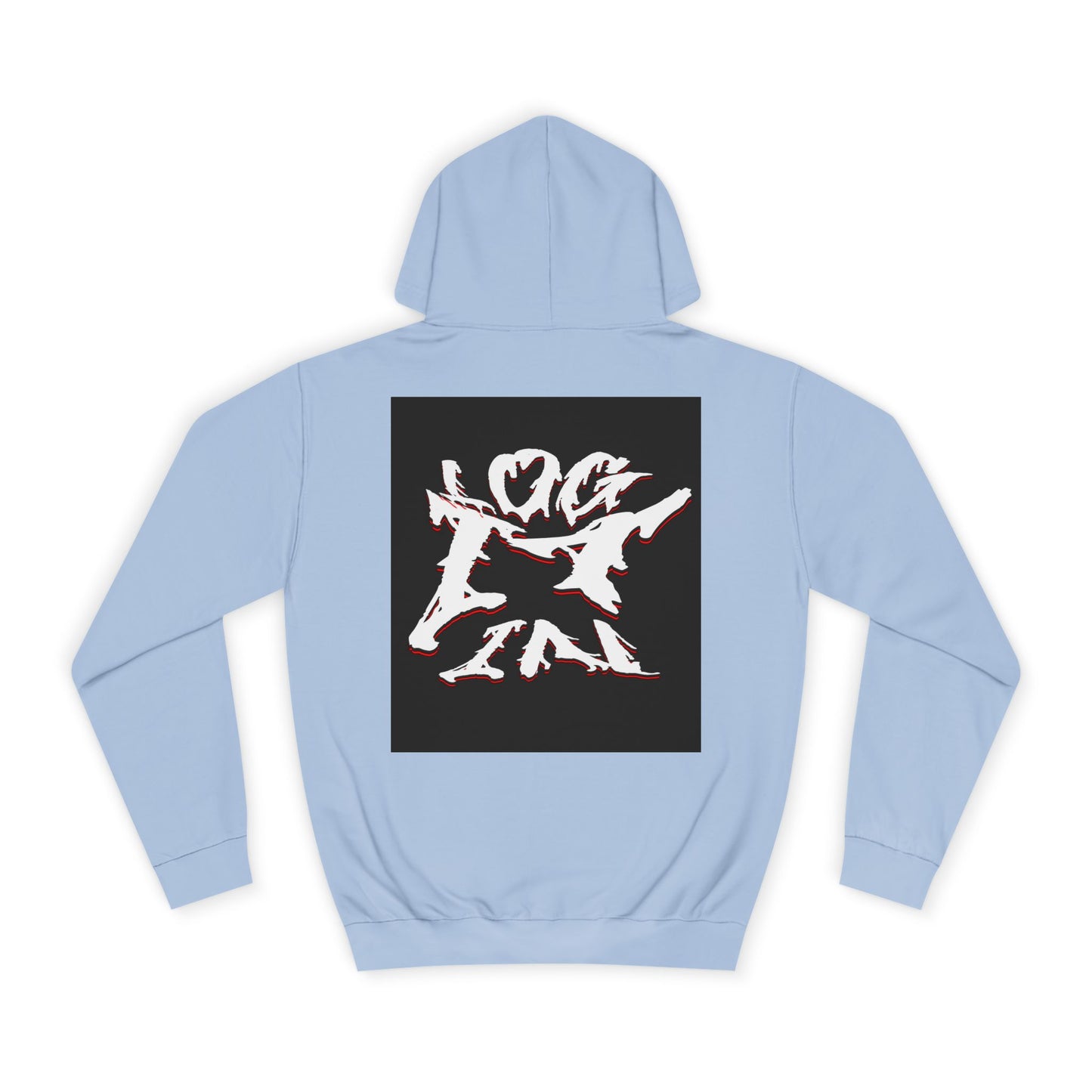 Unisex Log it in Hoodie - Artsy Graphic Sweatshirt, Cozy Custom Apparel, Perfect Gift, Spirit Wear, Trendy Streetwear