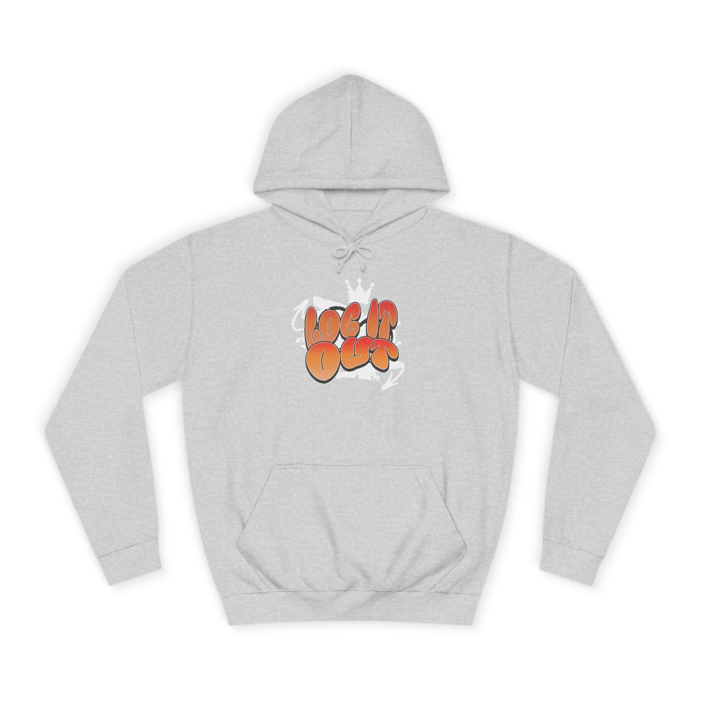 Unisex Hoodie - 'Log It Out' Trendy Comfort Wear