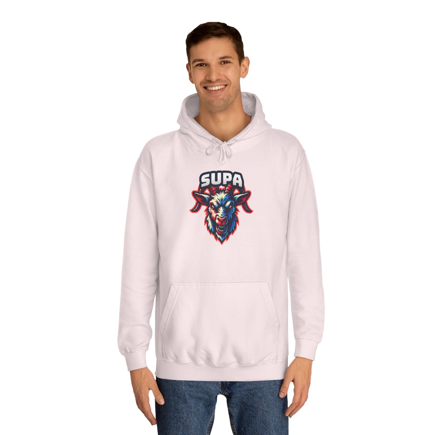 Supa Unisex Hoodie | Cool Gear, Graphic Sweatshirt, Gift, Casual Wear, Graphic Hoodie