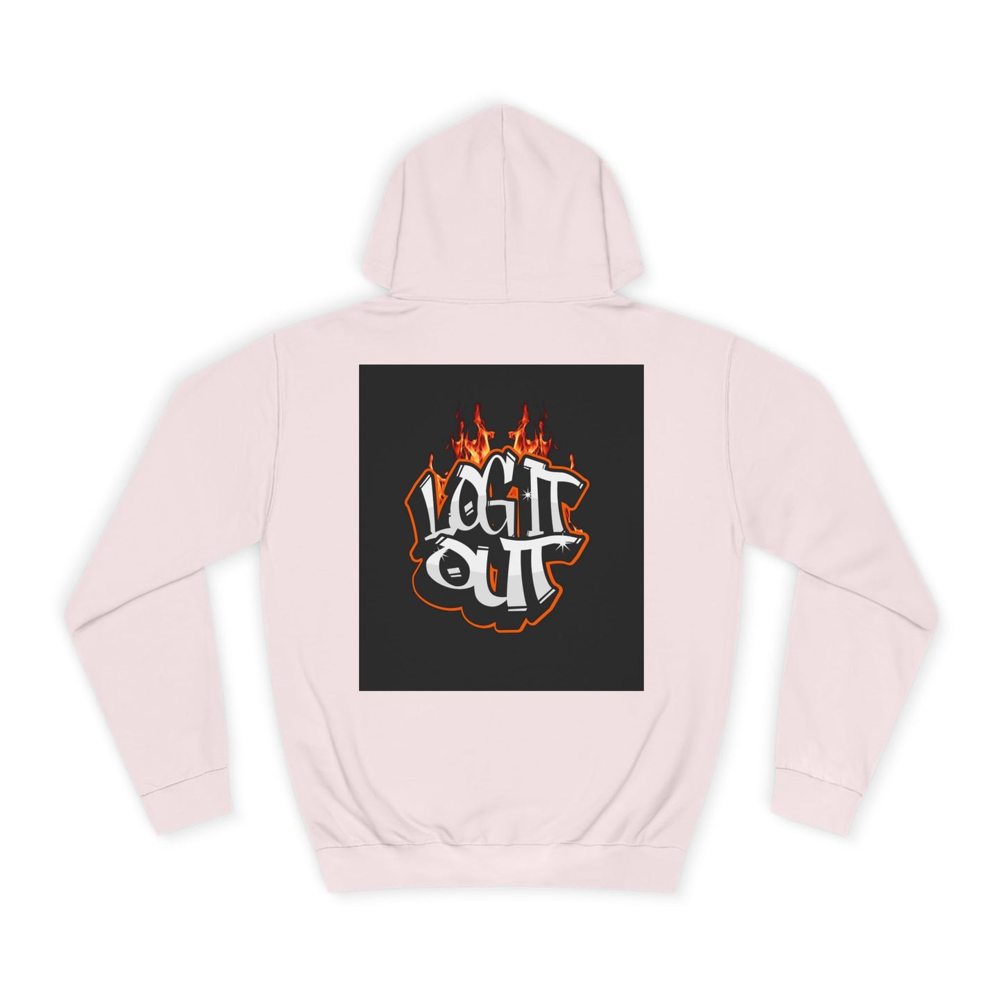 Stylish Unisex Hoodie with 'Log It Out' Design, Cozy Wear, Trendy Streetwear, Perfect for Parties