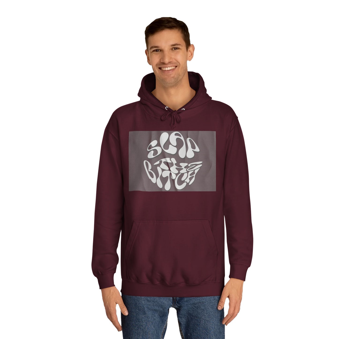 Trendy Unisex Hoodie with Unique Abstract Design