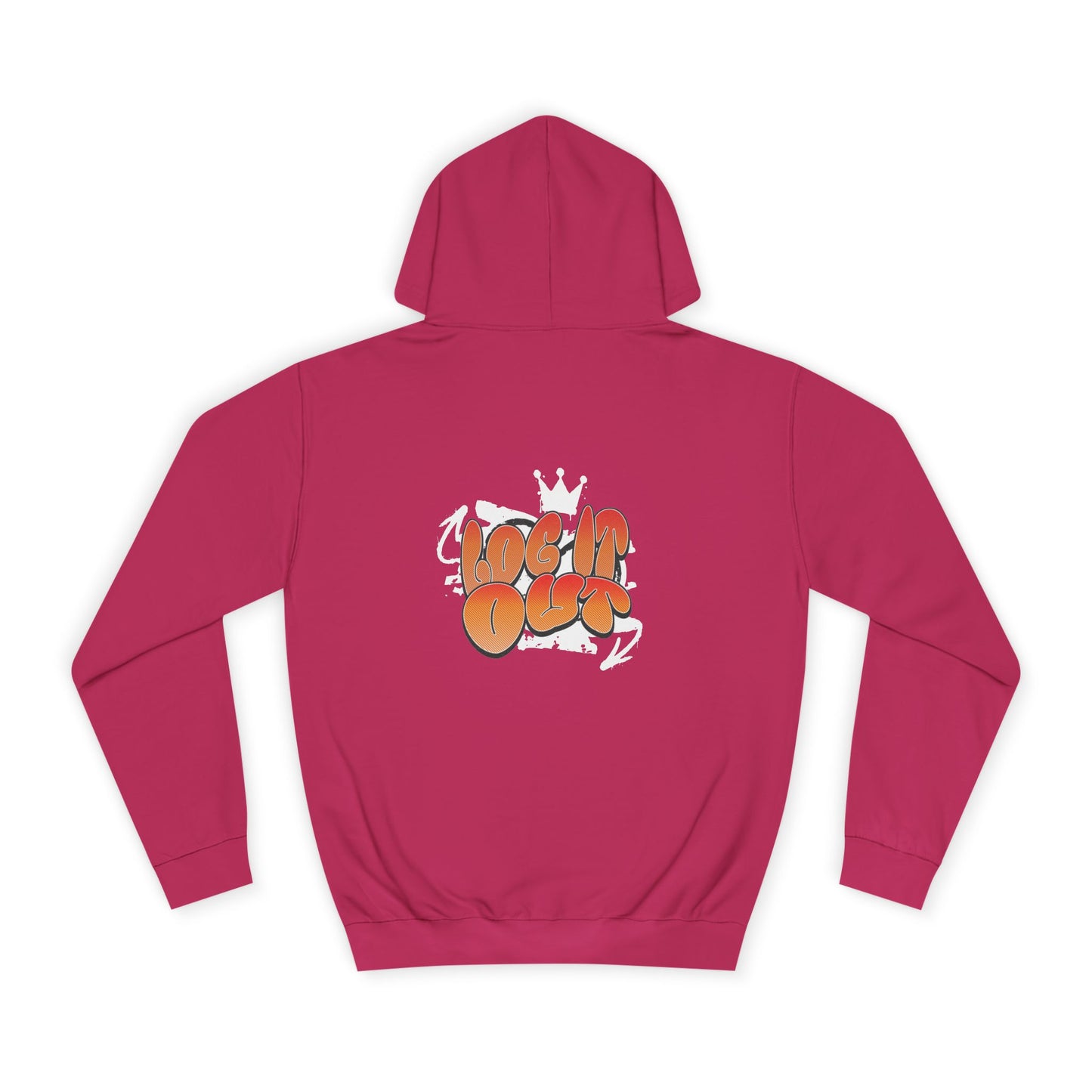 Unisex Hoodie - 'Log It Out' Trendy Comfort Wear