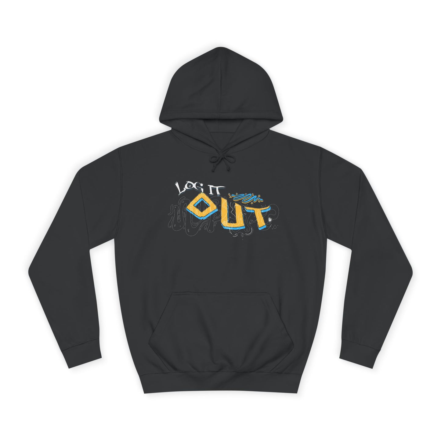 Unisex Log it out Hoodie - Stylish Casual wear, Perfect Gifts, Days Out, Summer Events, Coziness & Trendy Vibes
